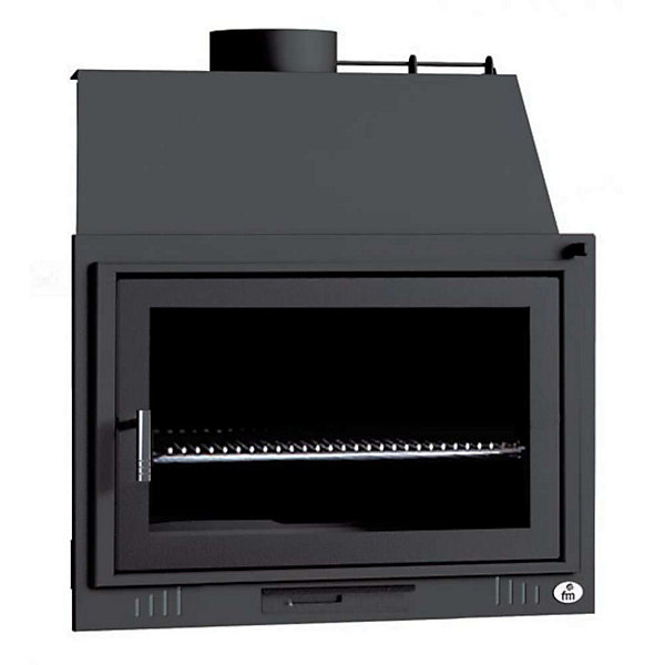 Barbecue charbon horizontal noir 101.7 x 62 x 105