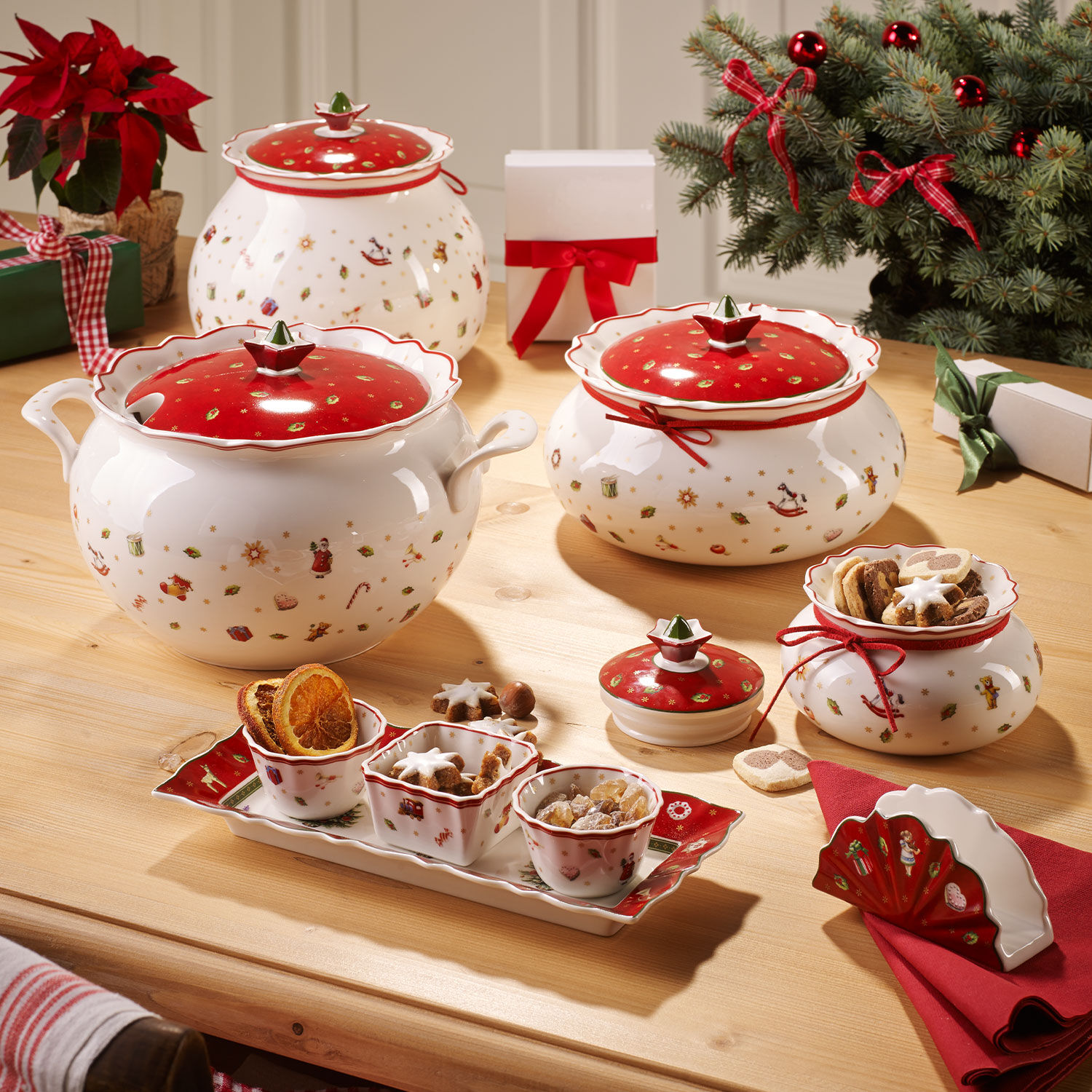 Toy's Delight Cookie box - White, 5.4''