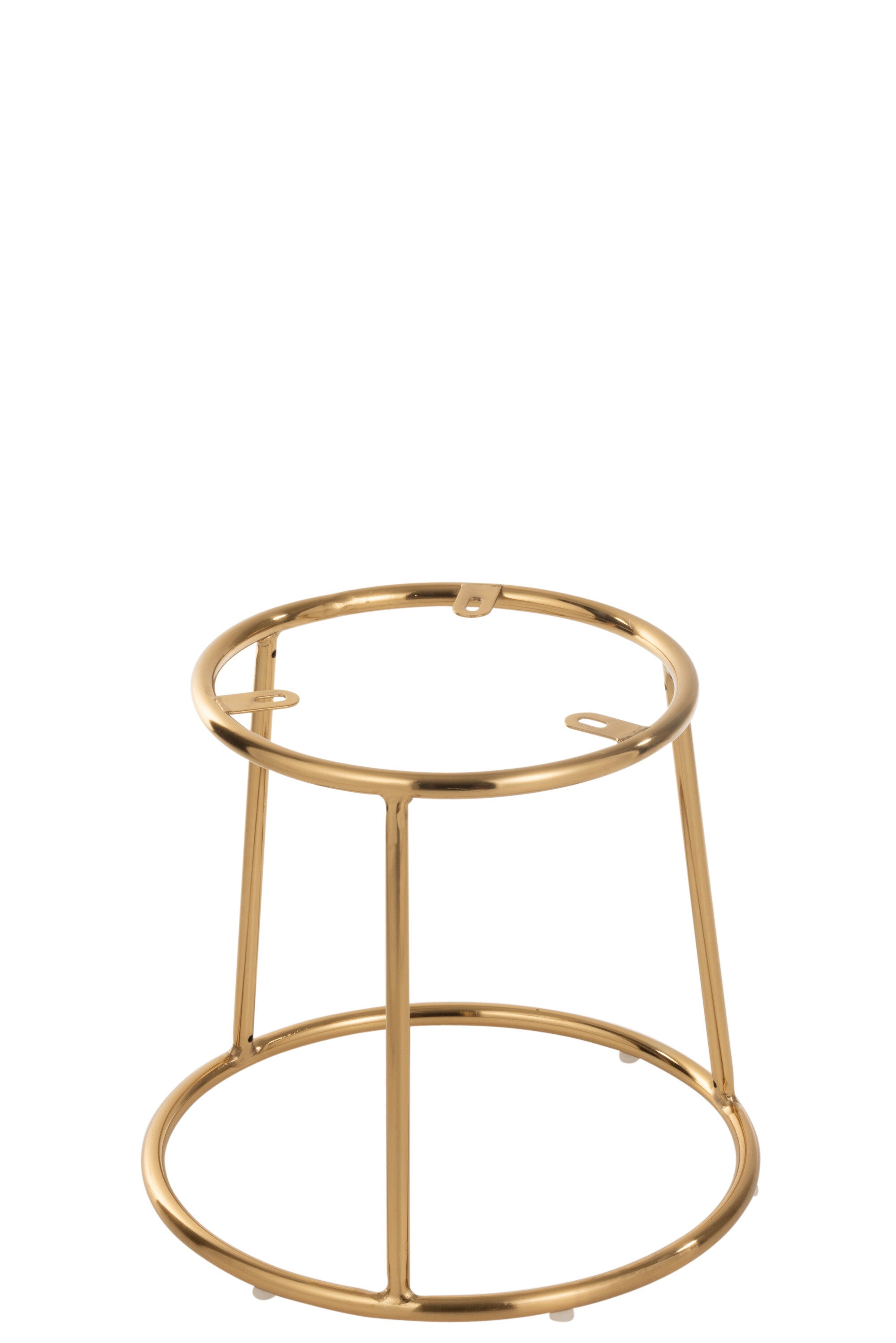 J-Line frame kruk Lage - metaal - goud - 4 stuks
