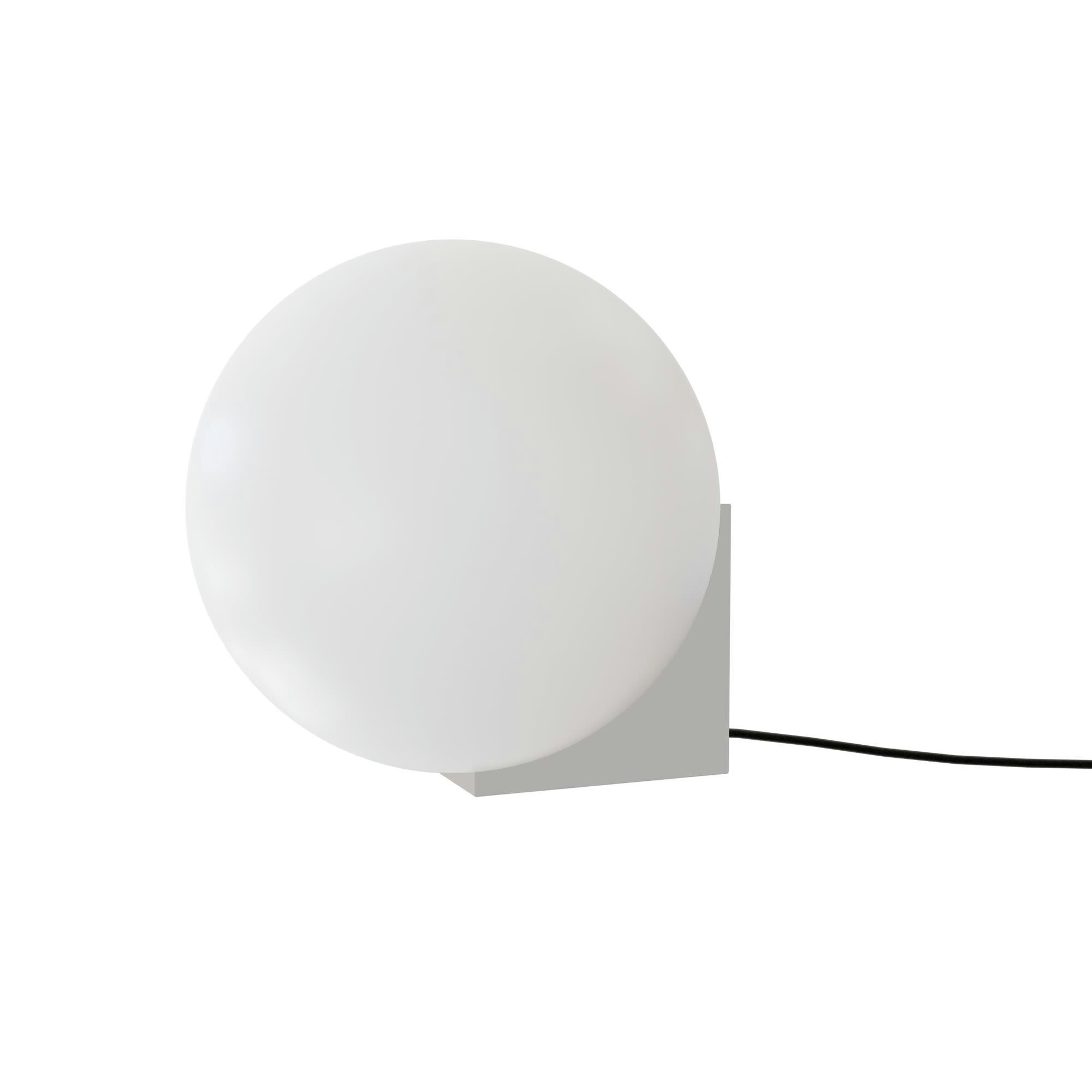 OBI - Lampe de table base en verre chromé