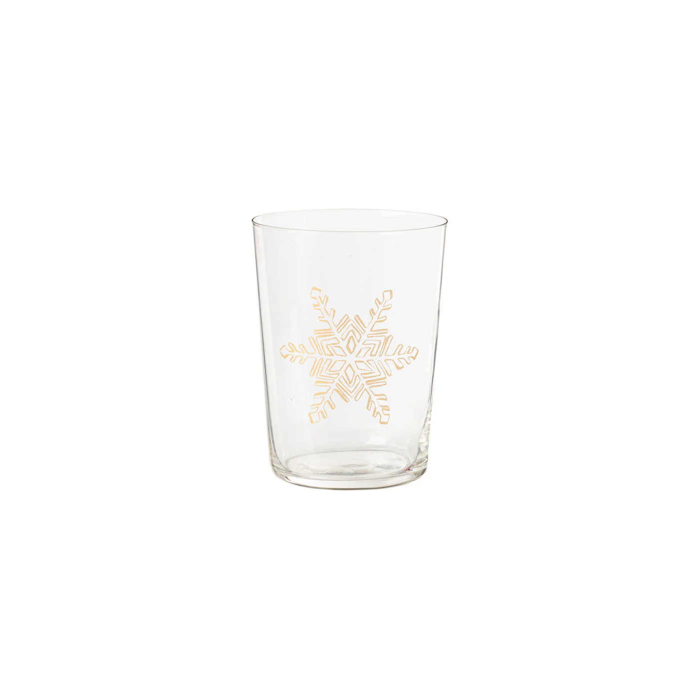 Set 6 Tumblers/Highballs Snowflakes Festive Glassware, Casafina by COSTA NOVA