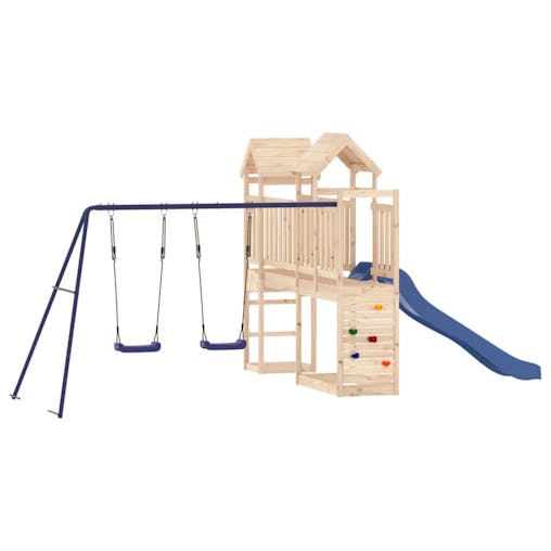 NNEVL Outdoor Playset Solid Wood Pine