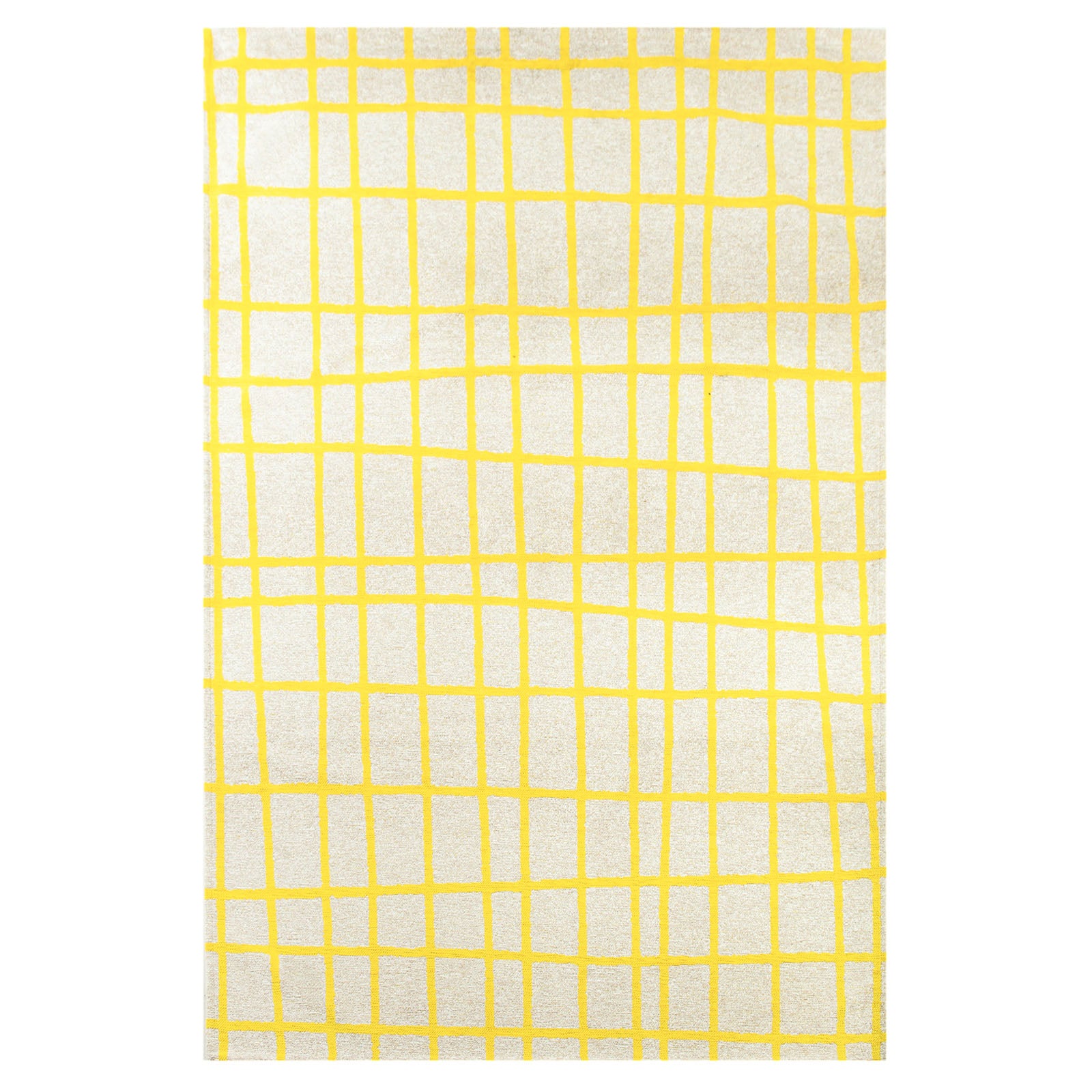 Lola&Moi vloerkleed Bright Yellow - geel - 200x280cm