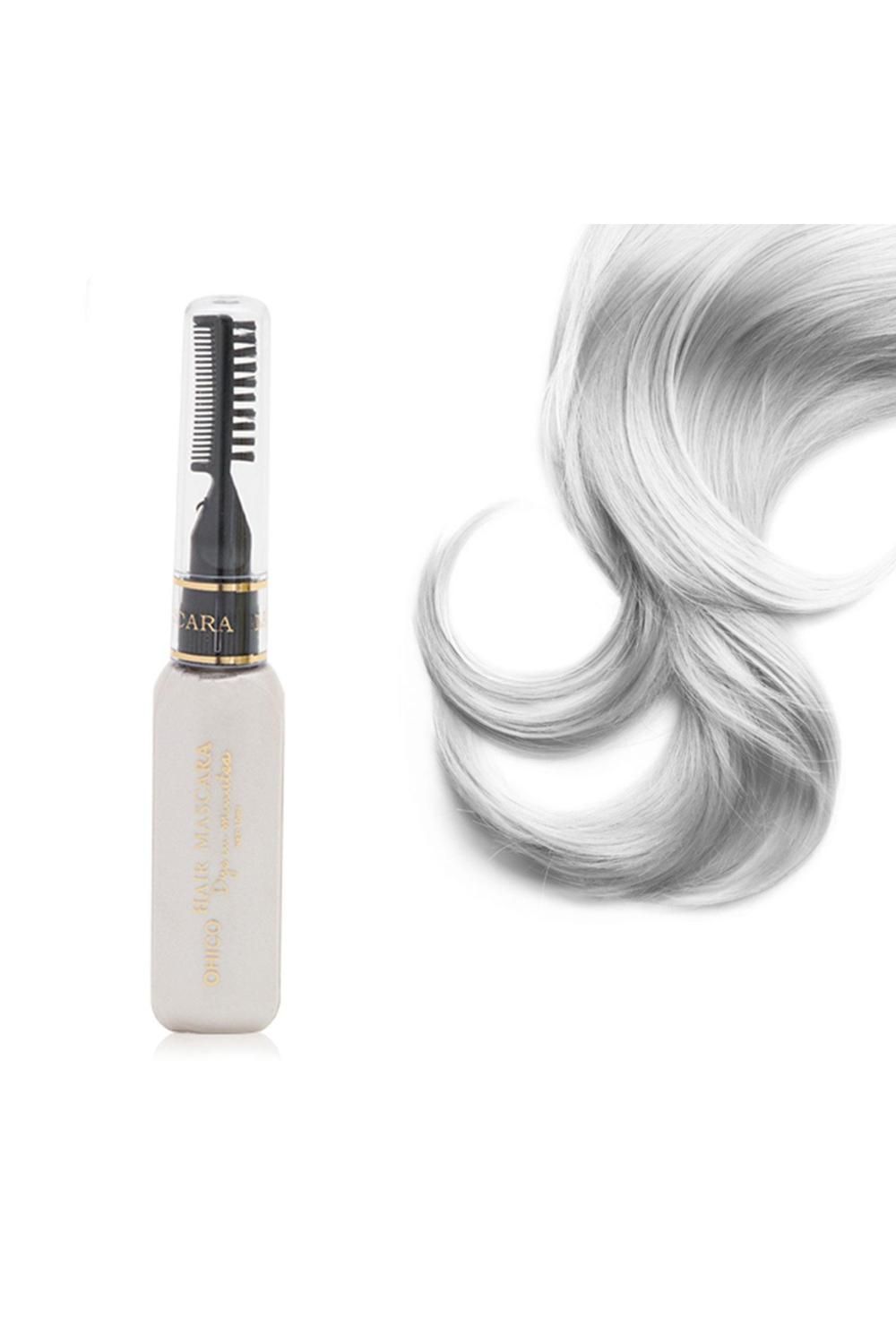 AQUARIUS Aquarius Wash Out Hair Mascara Temporary Dye Cream Red White Green 3 Pack Colour