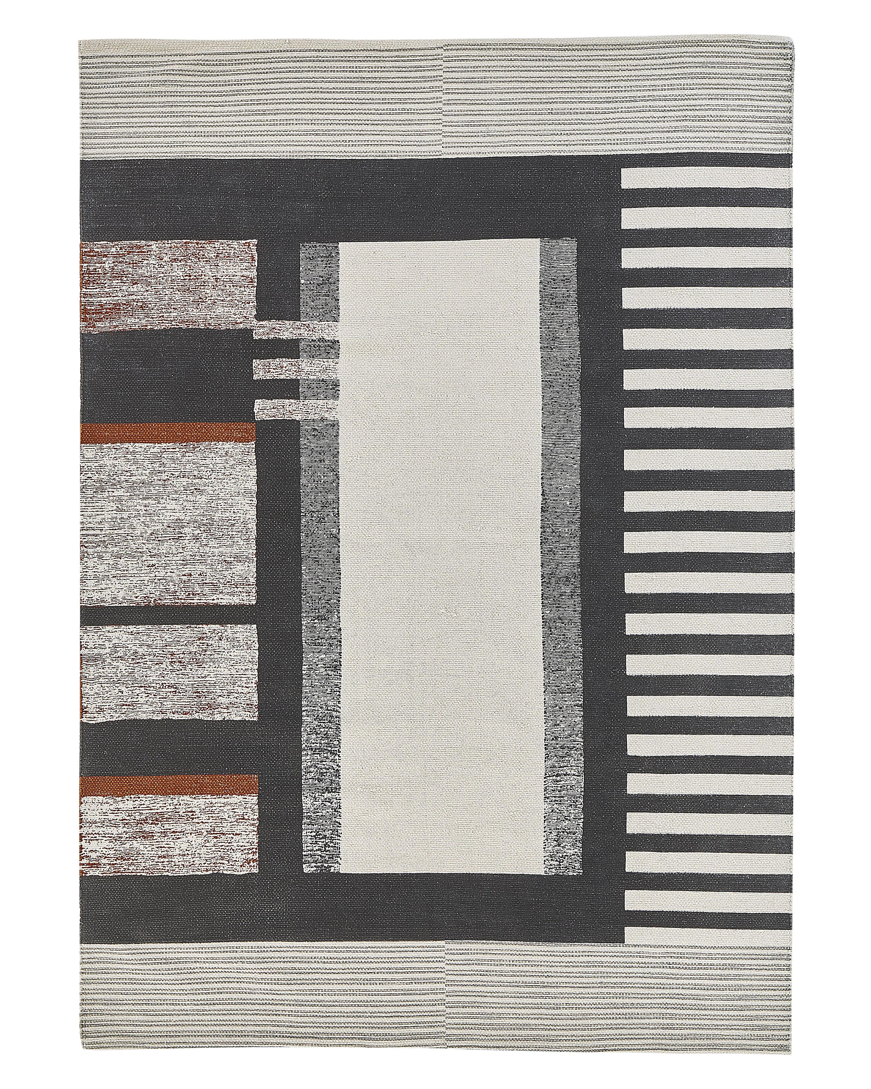 Rug KAKINADA Multicolour 140 x 200 cm Cotton