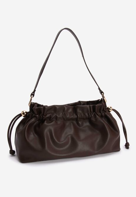 Womens Chocolate Brown Slouch Bag