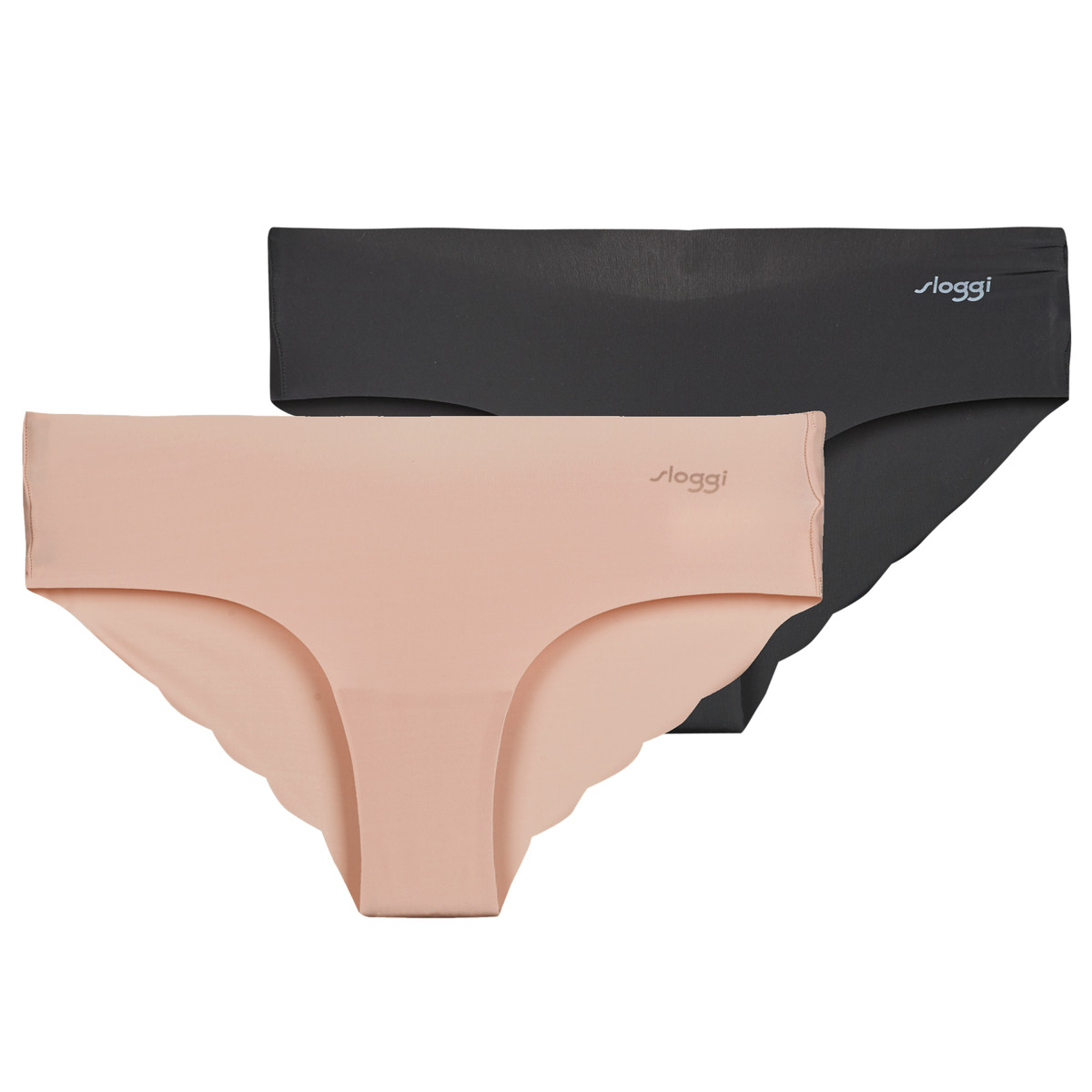 Sloggi  - ZERO Microfibre 2.0 Hipster PACK DE 2 - Black / Cocoa