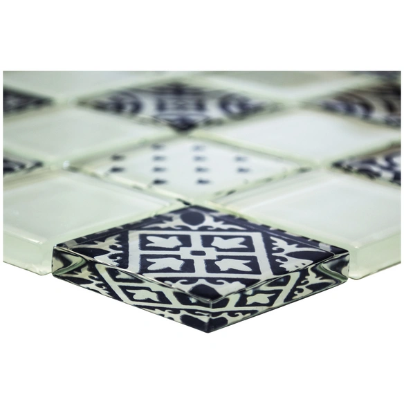 Mosaikfliese »Retro«, BxL: 30 x 30 cm, Wandbelag