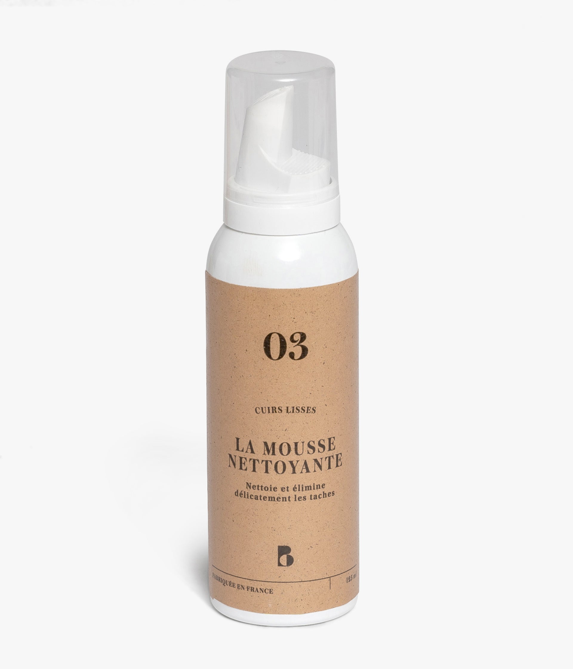 Mousse nettoyante cuir lisse