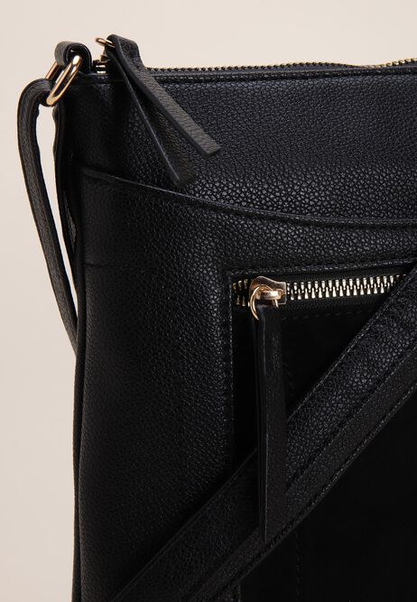 Womens Black Tessa Shoulder Bag