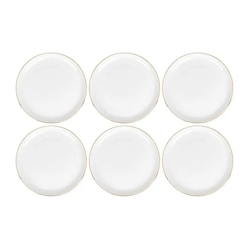 Flacher Teller 6er-Set Furber