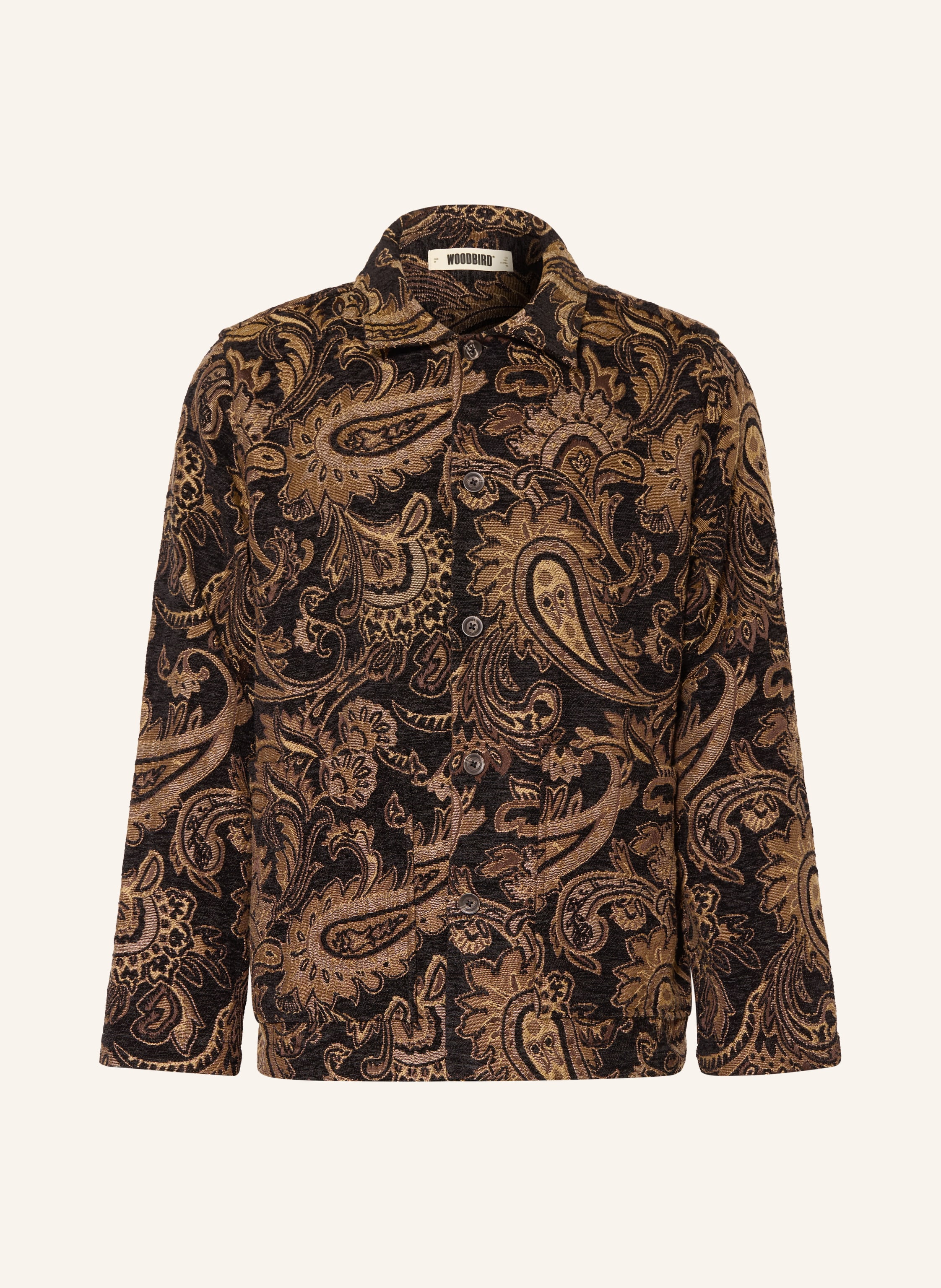 WOODBIRD Jacquard-Overjacket