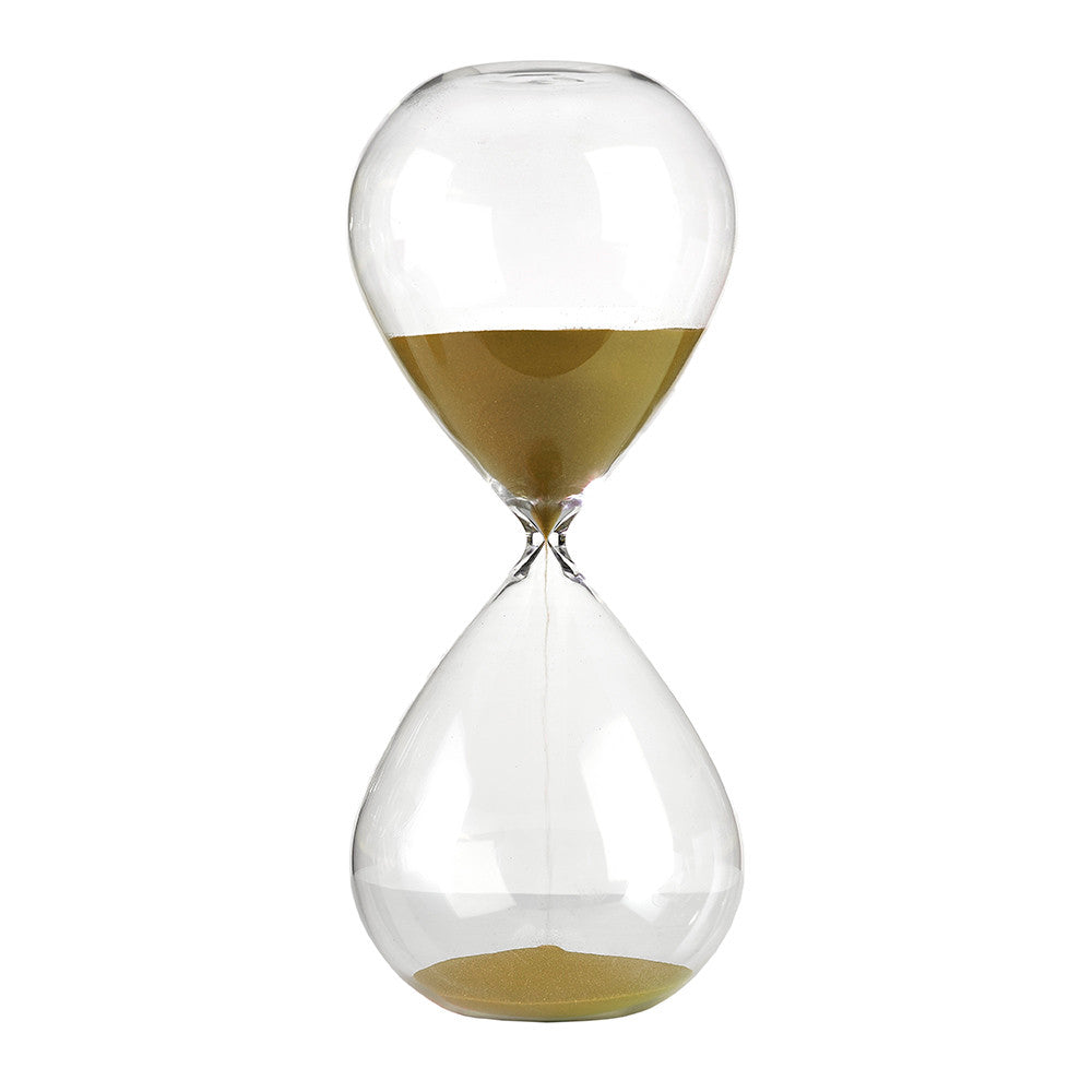 POLSPOTTEN Sandglass Zandloper - L - Goud