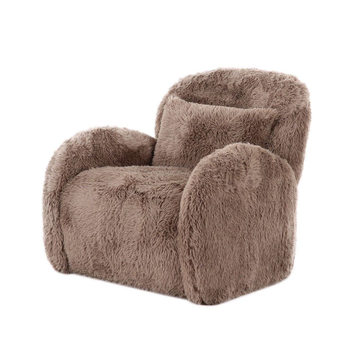 DÉJA Living Fauteuil Alta - Taupe Fluffy - Zithoogte 42cm