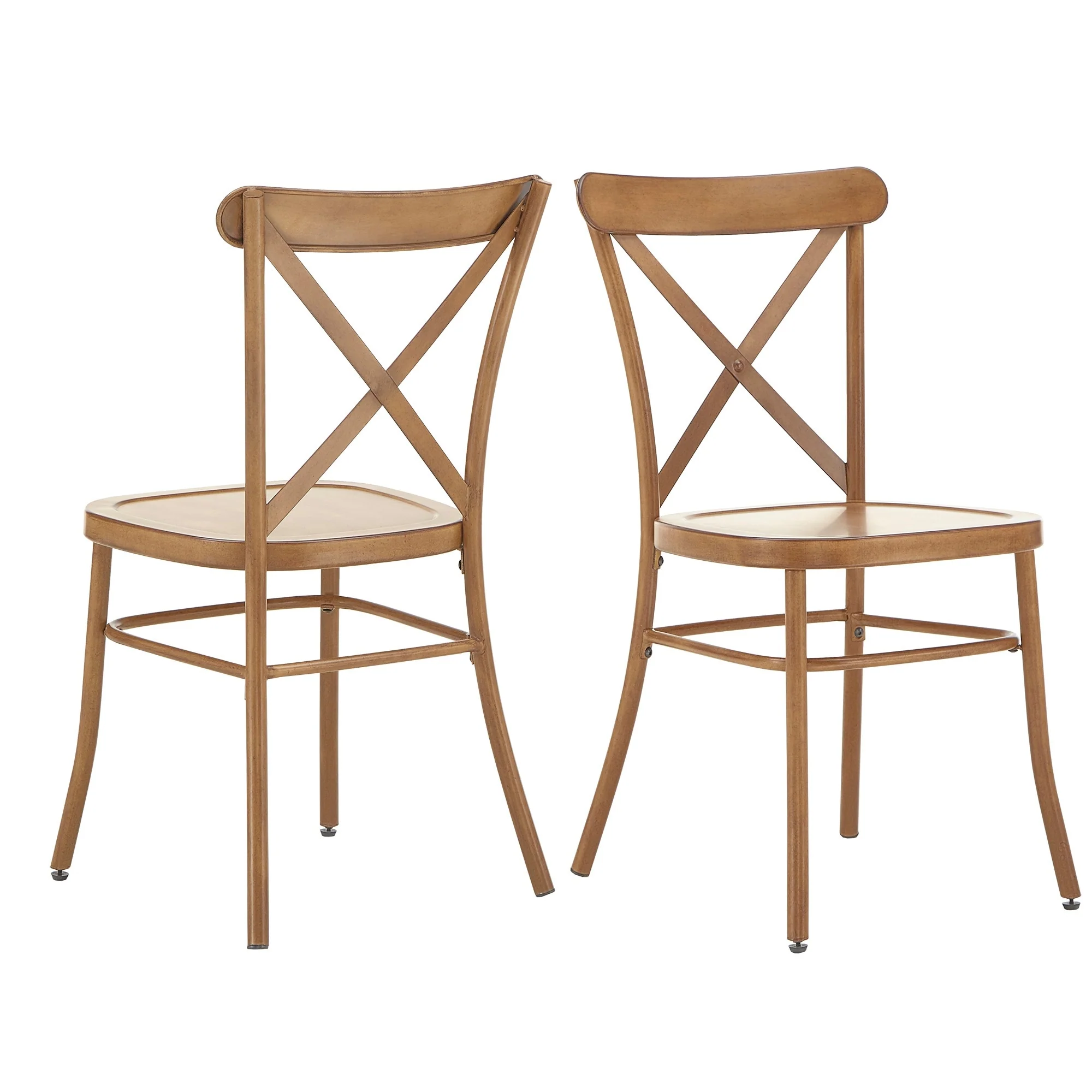 Pompey Metal Dining Chairs (Set of 2) by iNSPIRE Q Classic