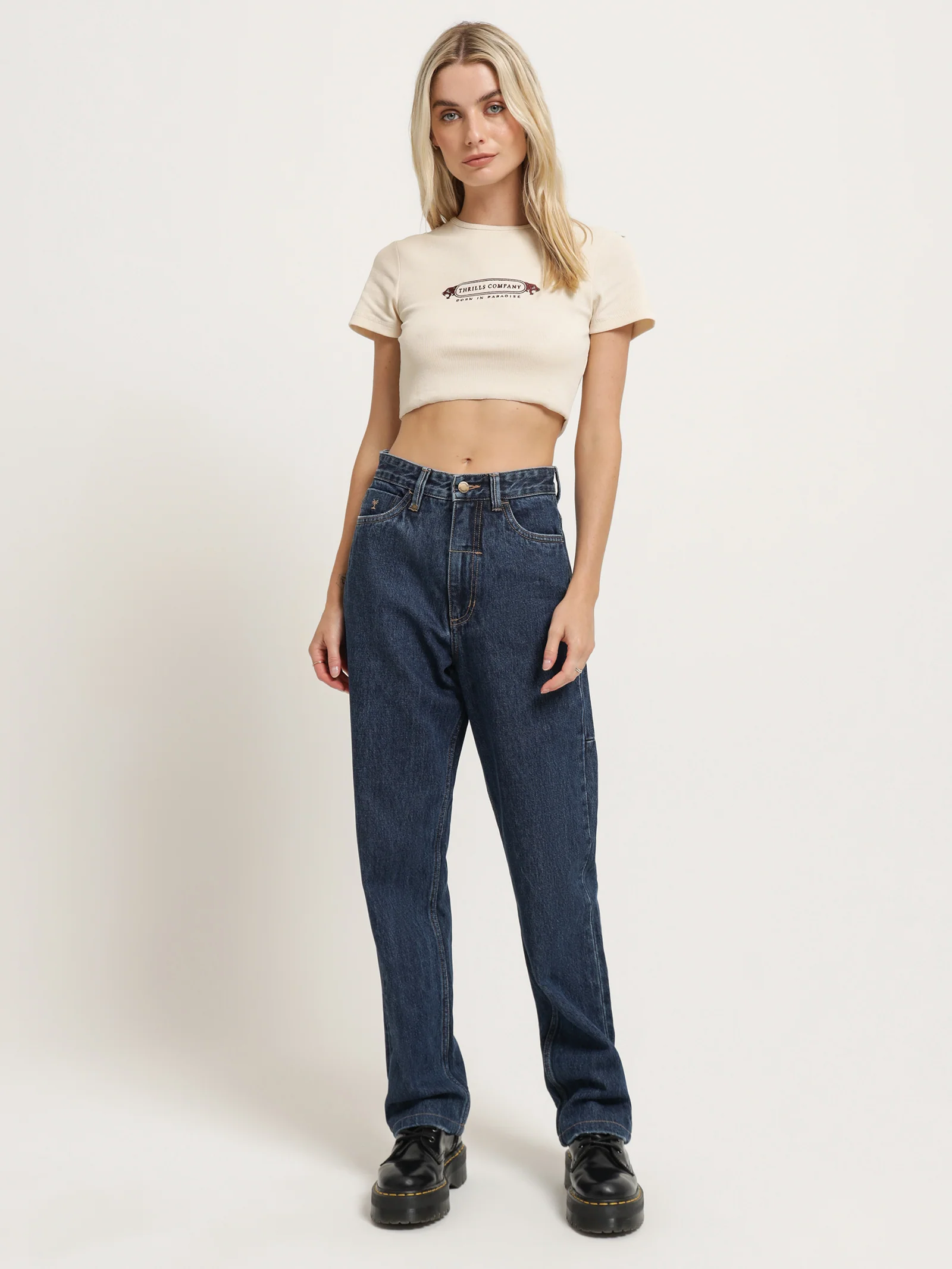 Foundation Baby Crop T-Shirt