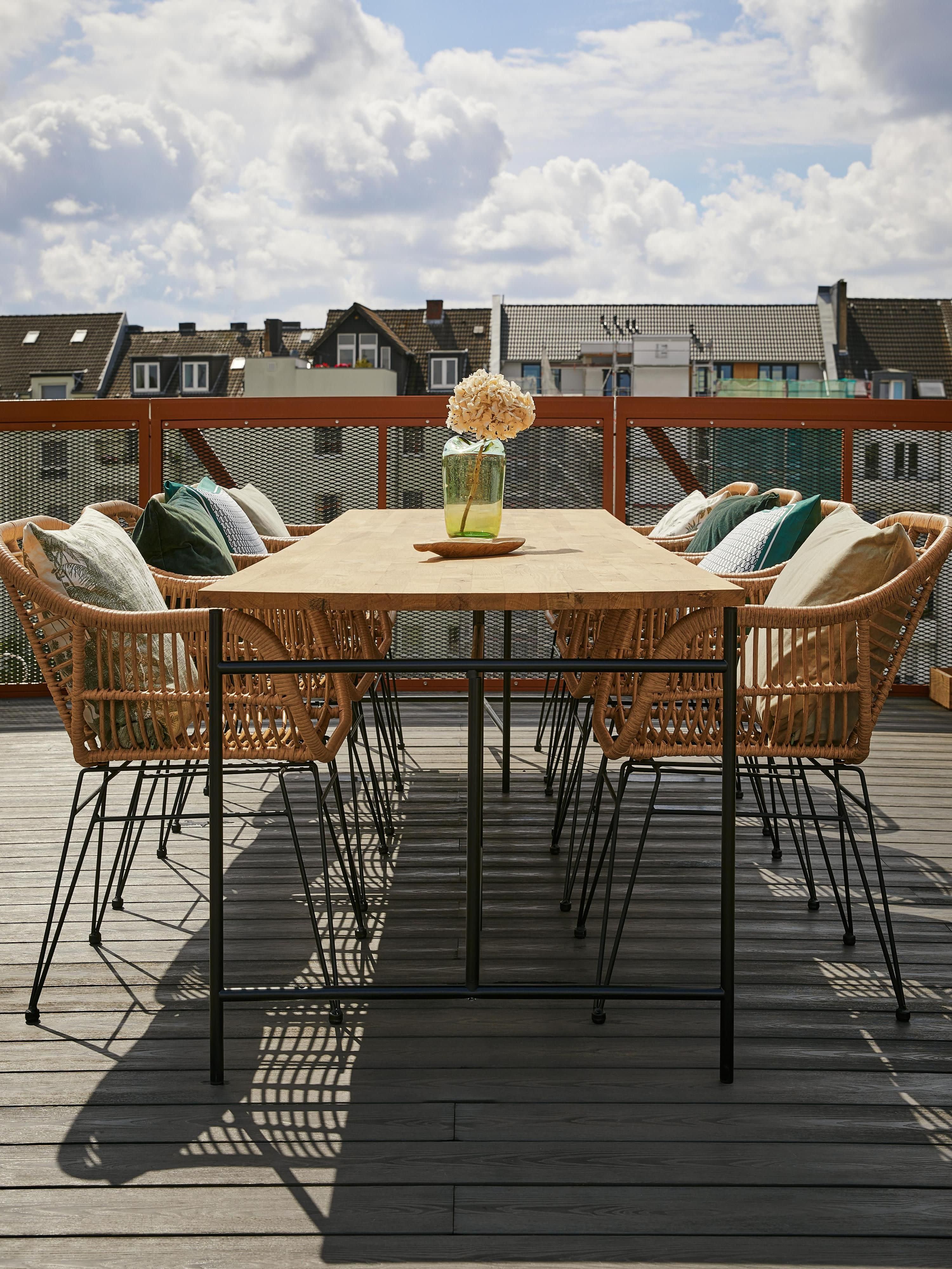 Armlehnstühle Costa aus Polyrattan, 2er-Set