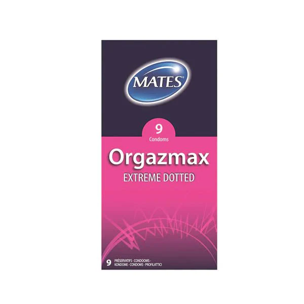 Mates Condoms Orgazmax 9 Pack