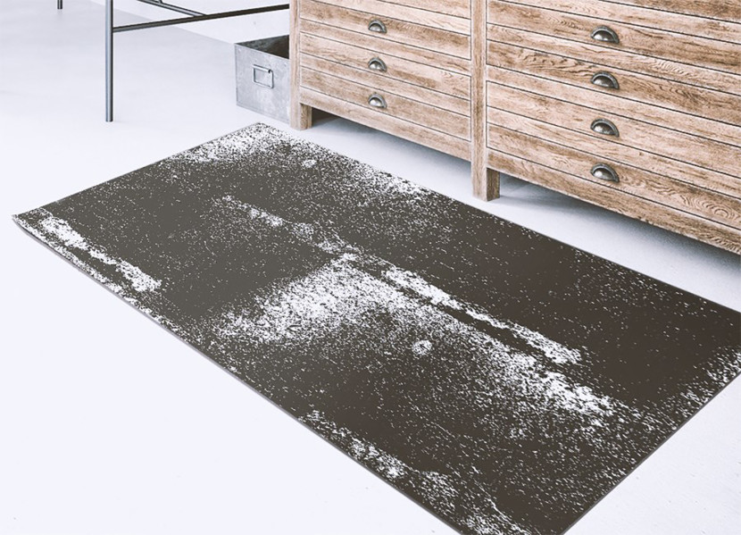 Dywan winylowy Strukturalna blacha 60 x 90 cm