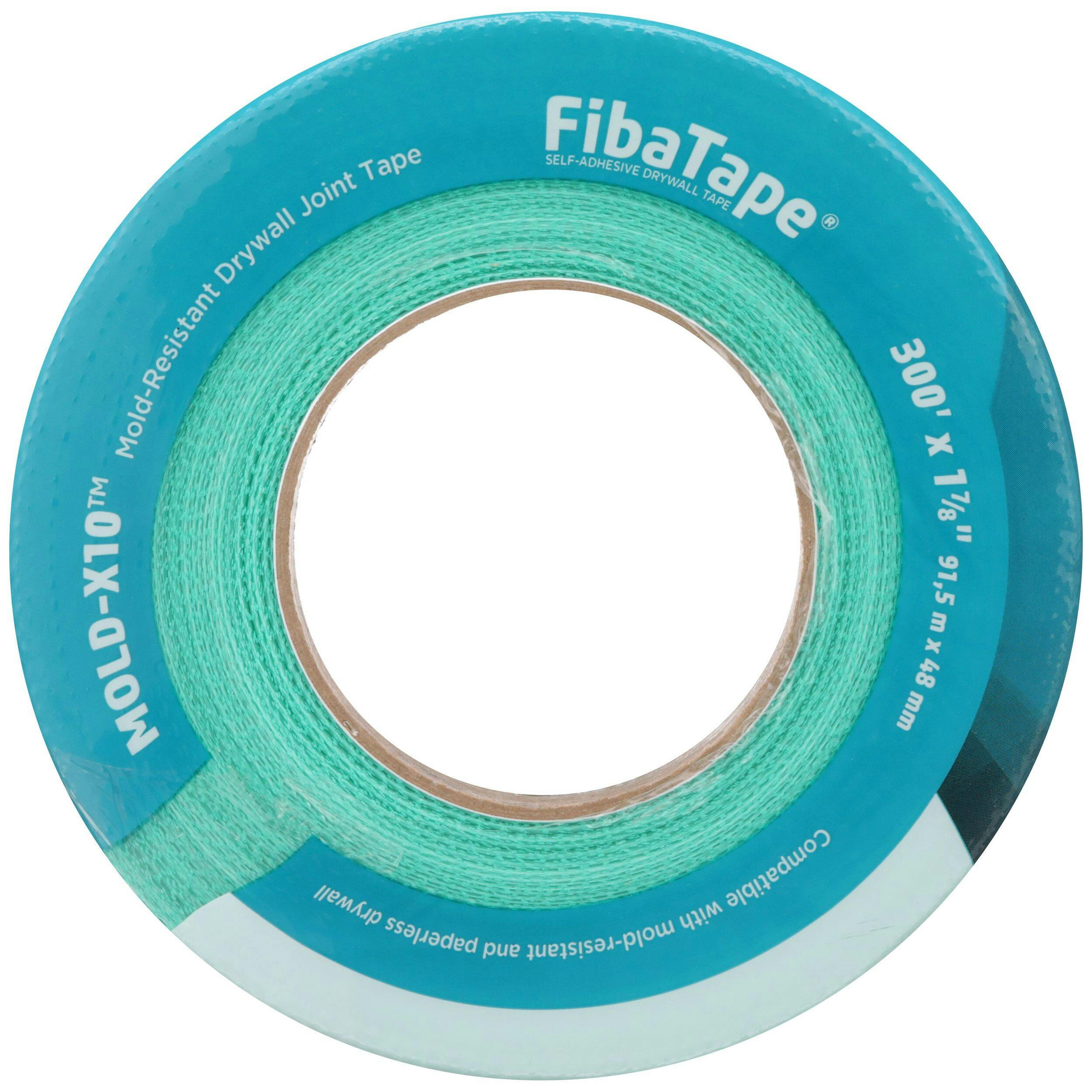 Saint-Gobain FibaTape Mold-X10 Self-Adhesive Mold-Resistant Drywall Joint & Repair Tape, 300-ft