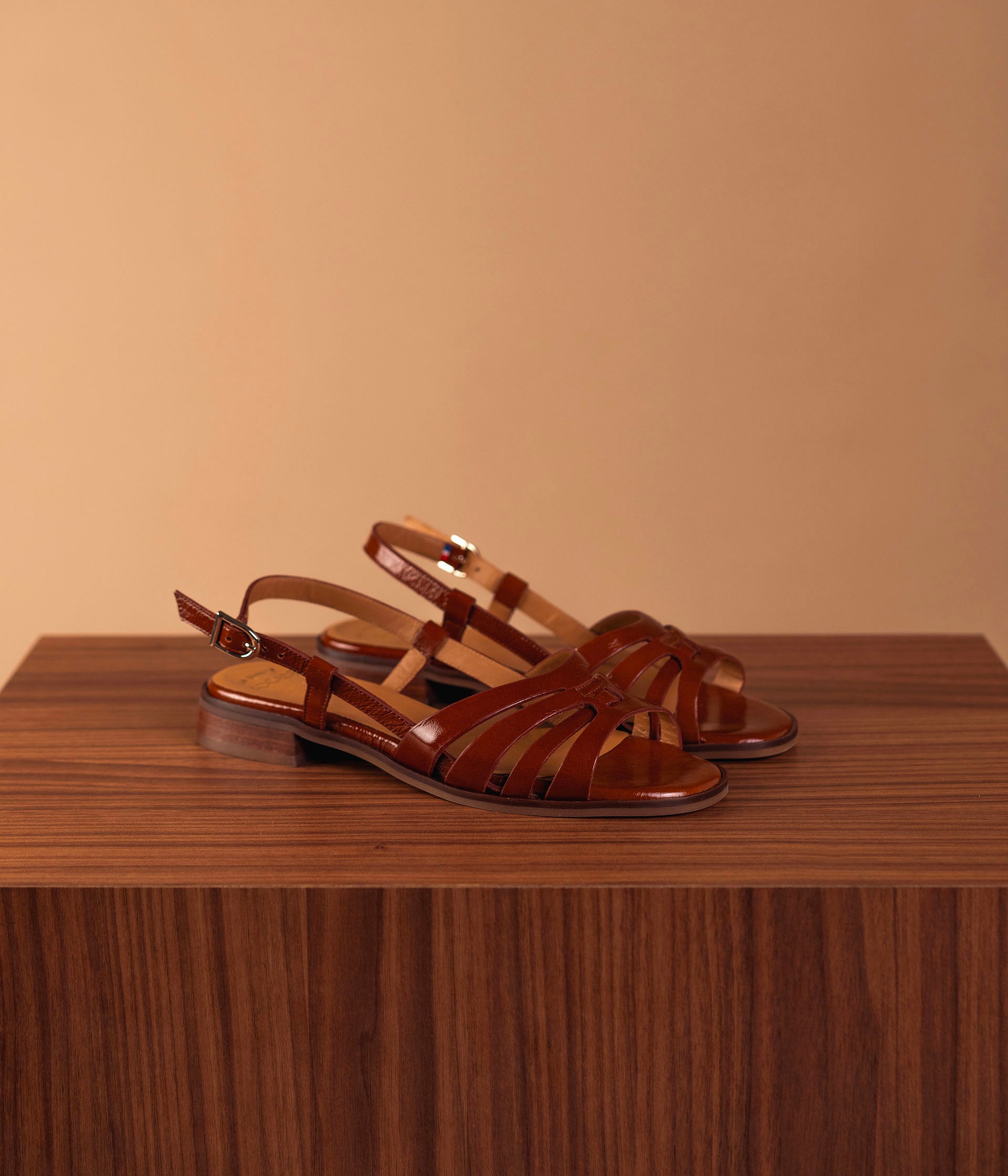 Sandale Giliane camel