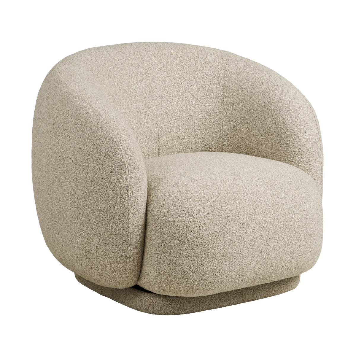 Artichok Haylie draaibare fauteuil zand