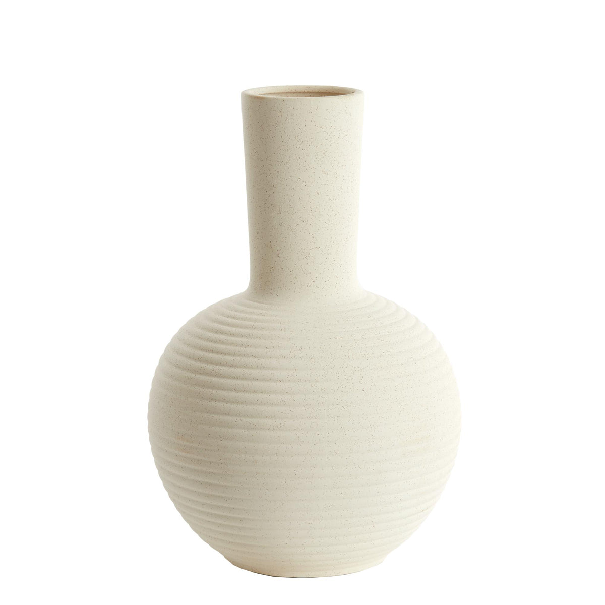 Light & Living vaas Ulloa - wit - Ø34cm
