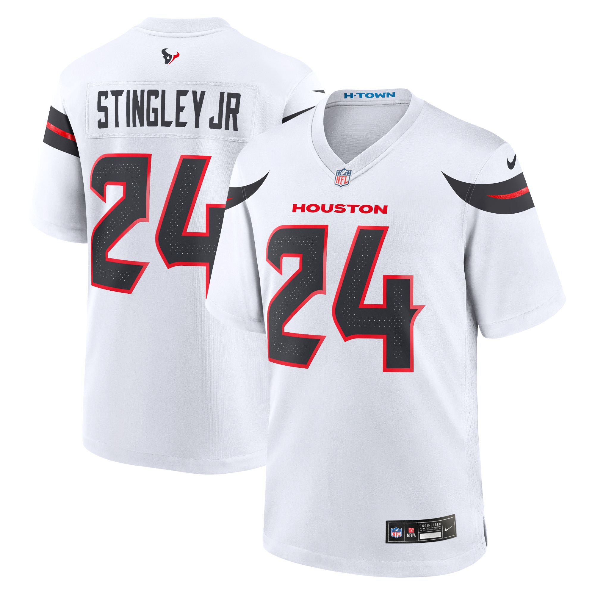 Derek Stingley Jr. Houston Texans Nike 2nd Alternate Game Jersey - Navy