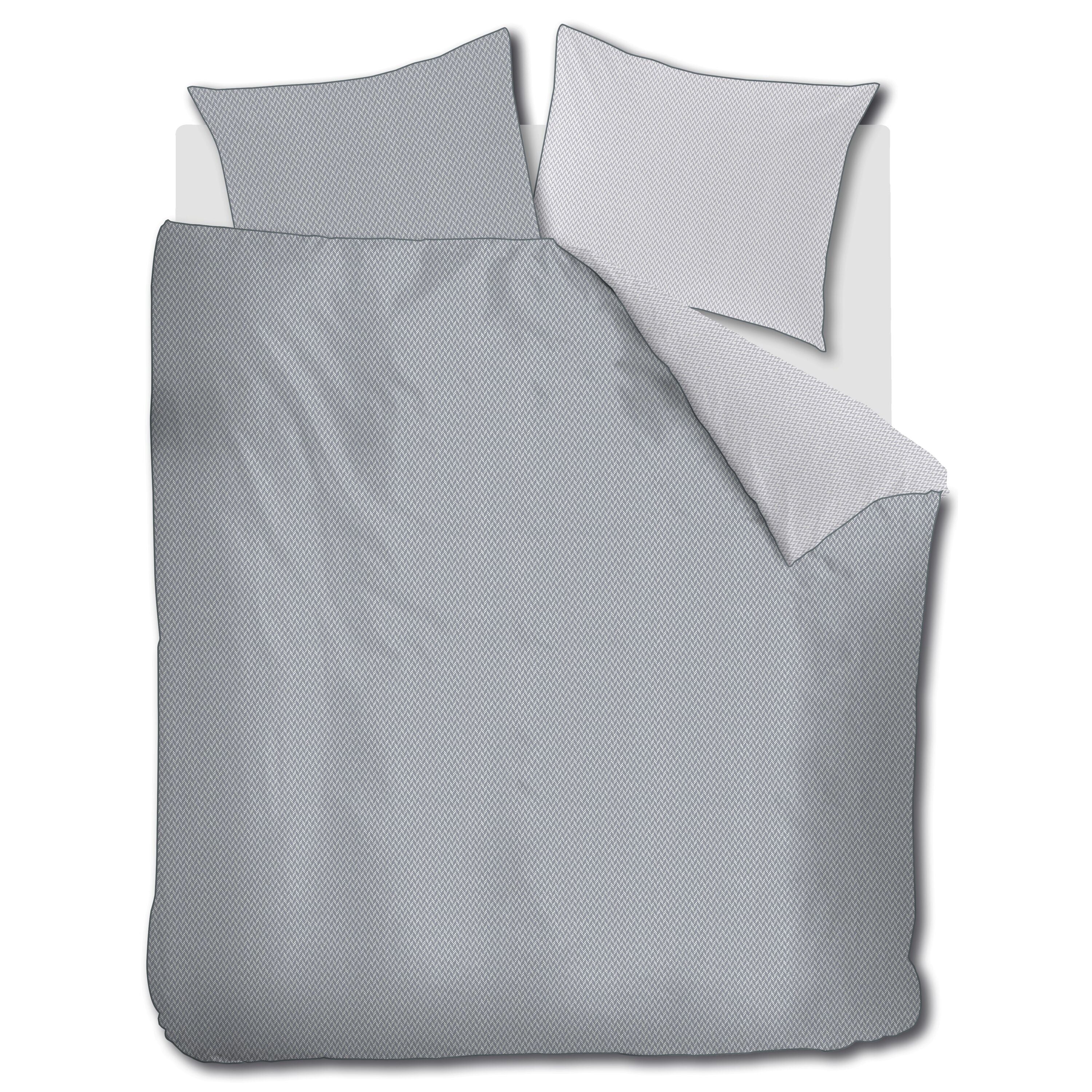 Rivièra Maison Emery Dekbedovertrek 200 x 200/220 cm - Blauwgrijs