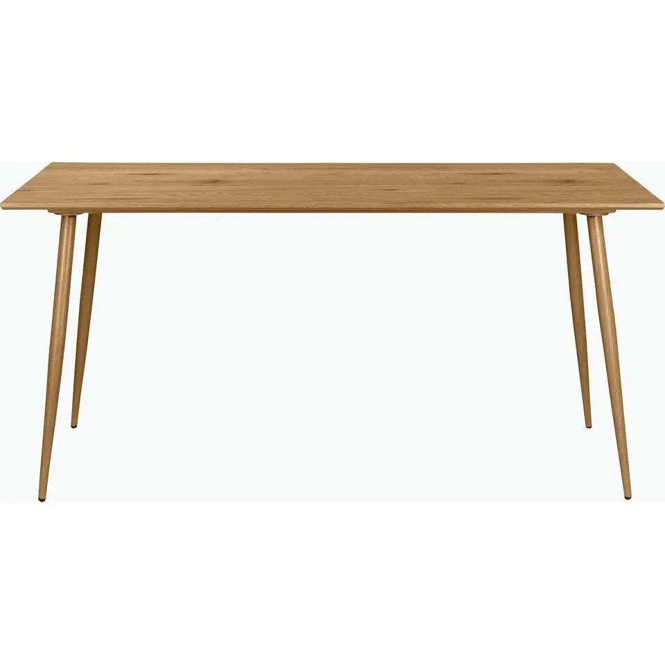 Monza - Eettafel 160x90 cm voor 8 in eiken MDF