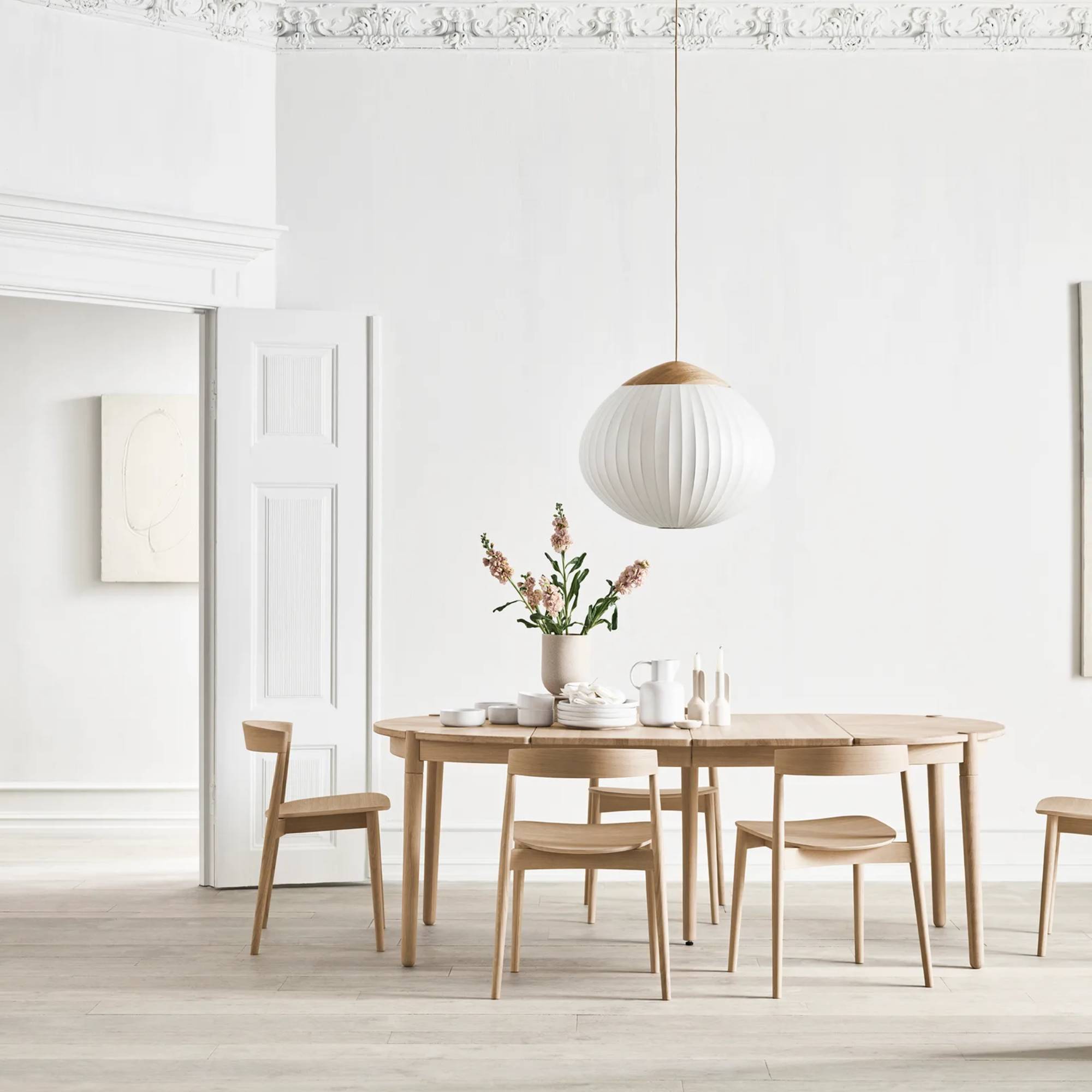 Bolia Acorn Hanglamp Ø 64 cm - Textiel - Eiken