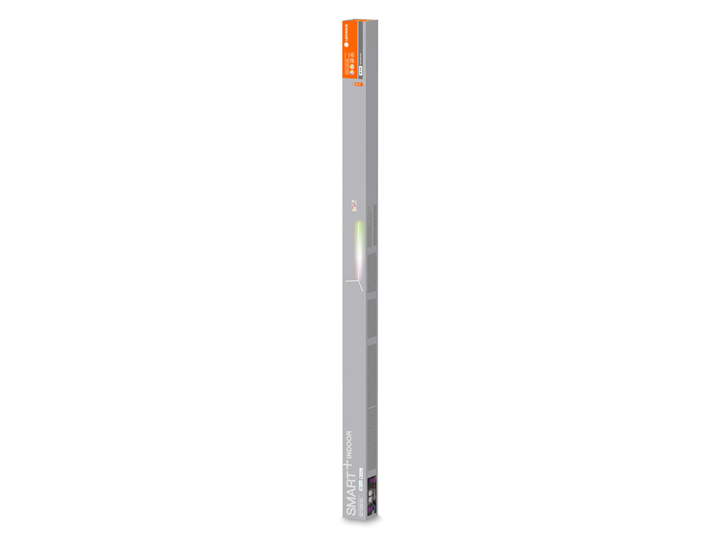 Lampa podłogowa Smart Wifi Floor LED aluminiowa biała