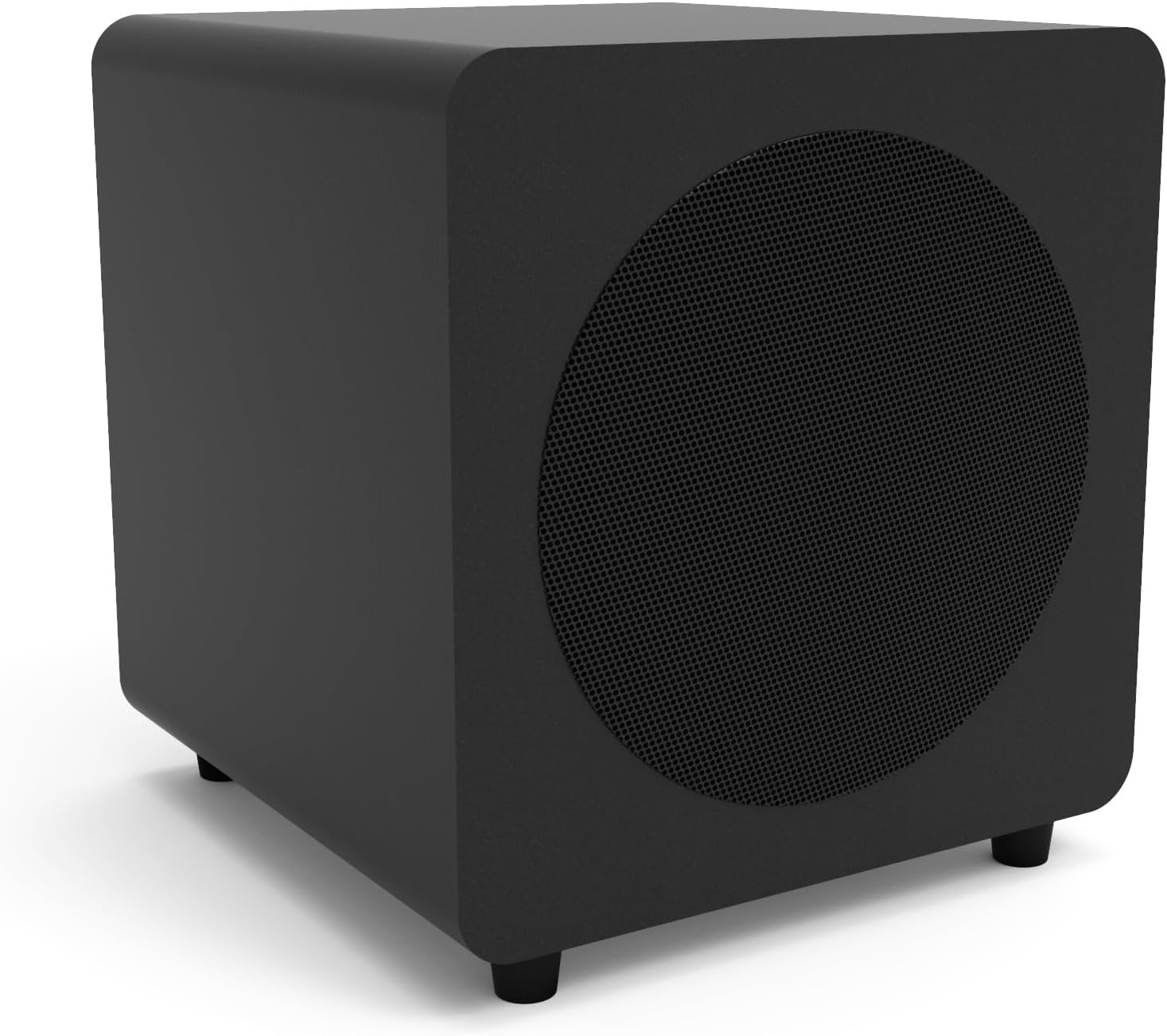 Kanto SUB8VMB Sealed Powered Subwoofer | 300W Peak Power | 8 Woofer | Matte Black
