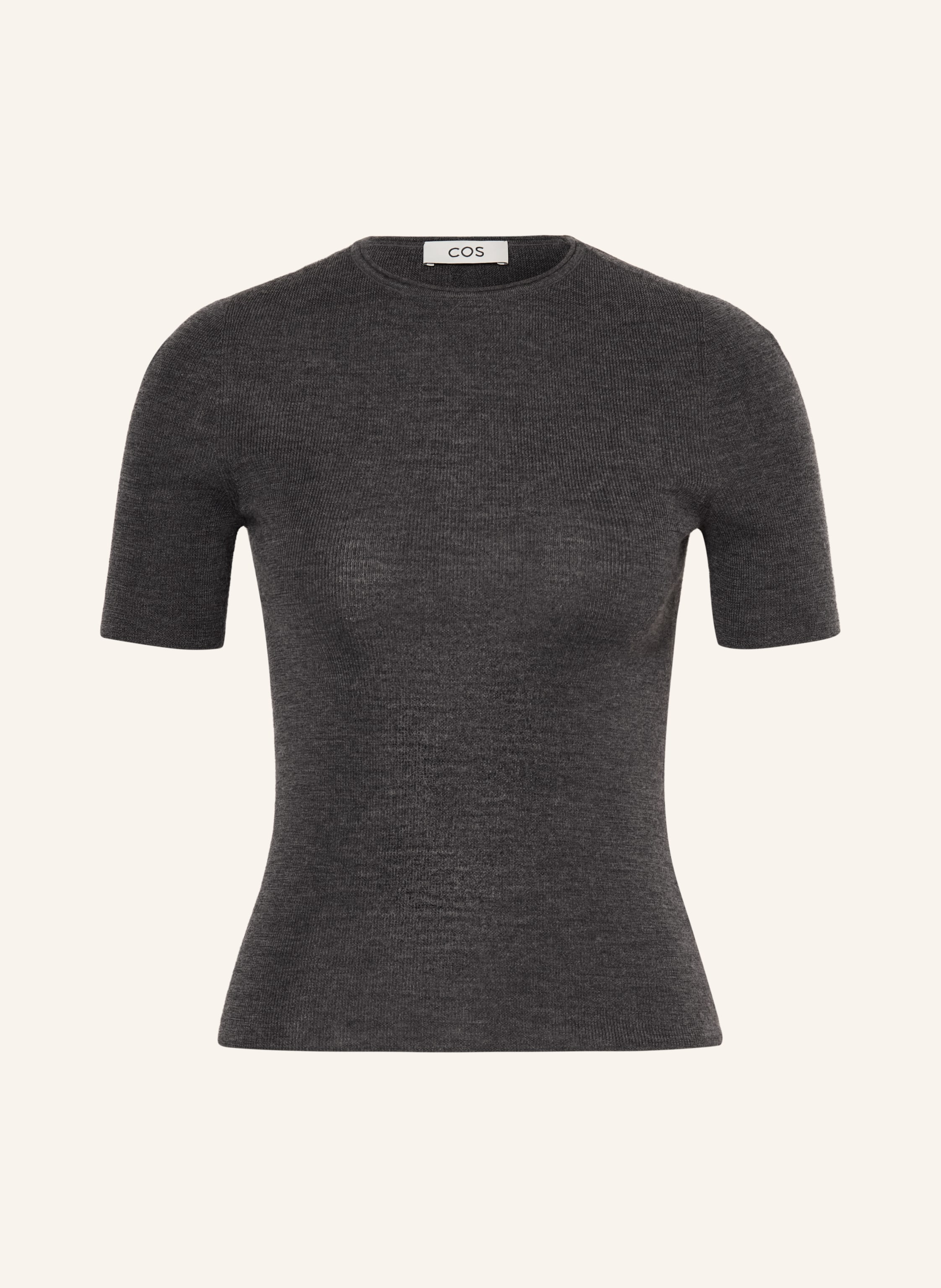 COS Strickshirt aus Merinowolle