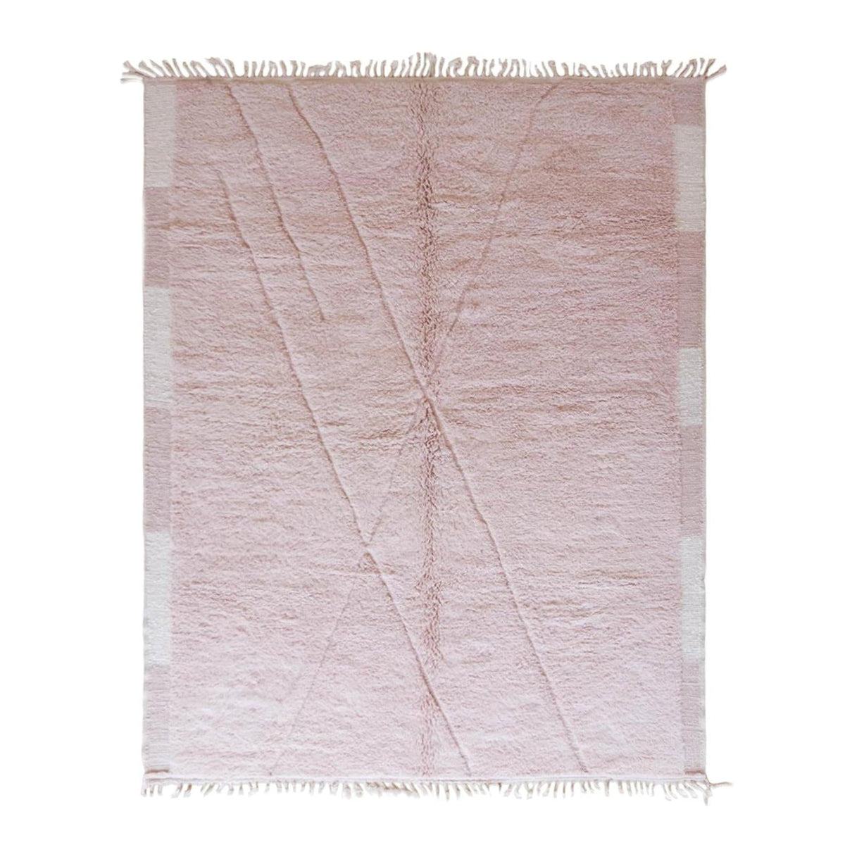 AFK Living vloerkleed Berber - handgemaakt - Wol - 80 cm x 240 cm