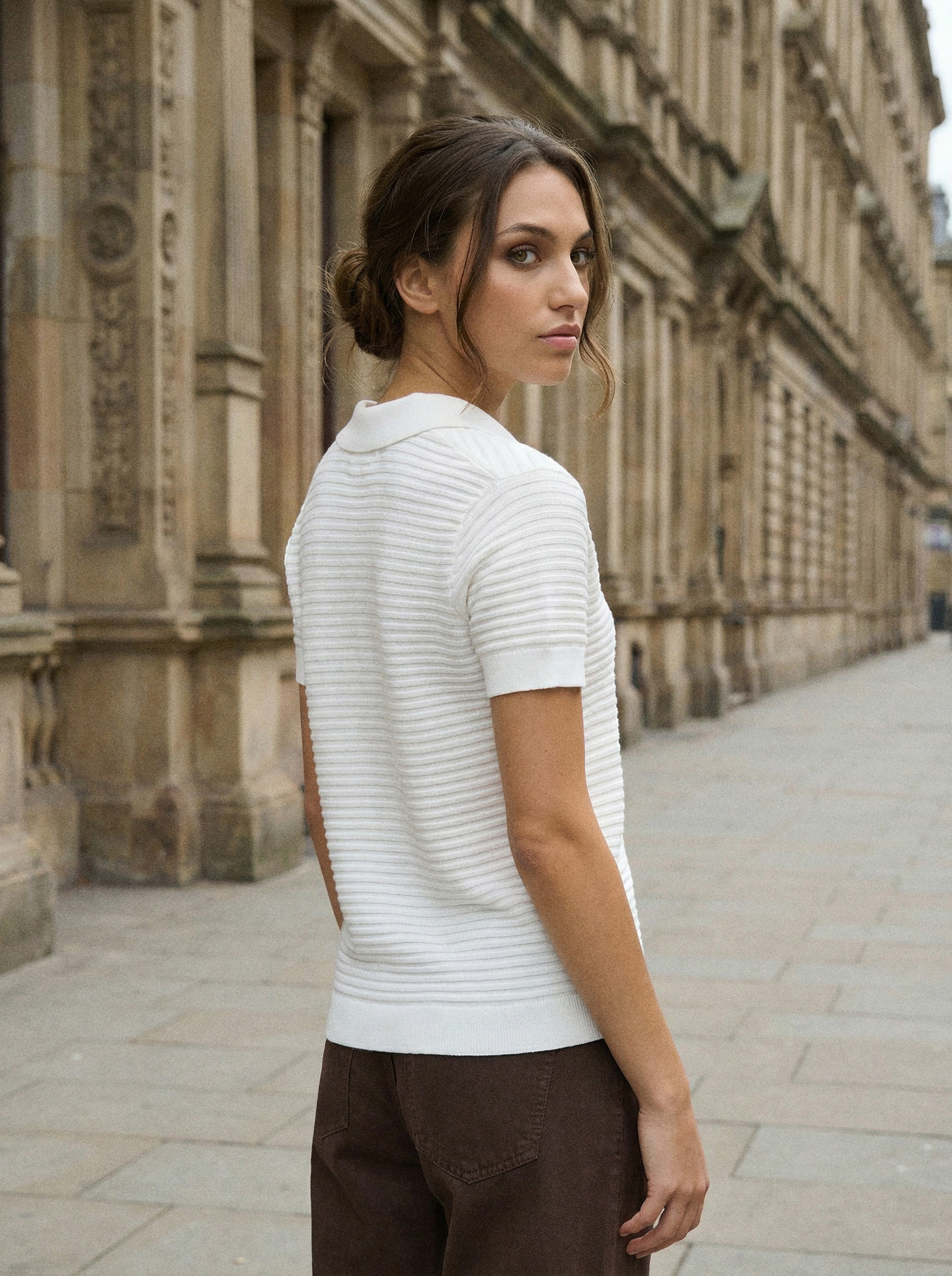 Bluzka swetrowa polo