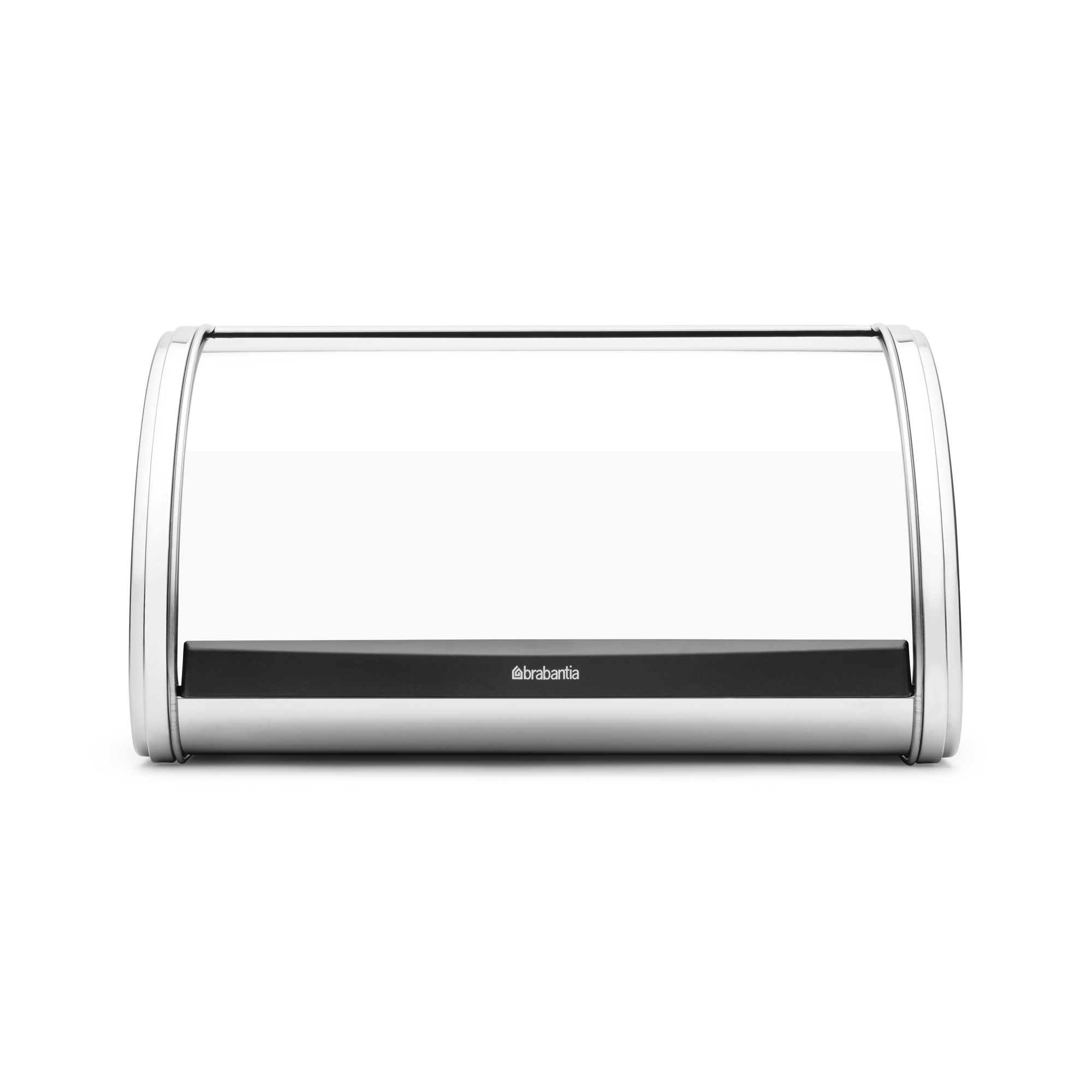 Brabantia Broodtrommel met schuifdeksel, medium - Brilliant Steel
