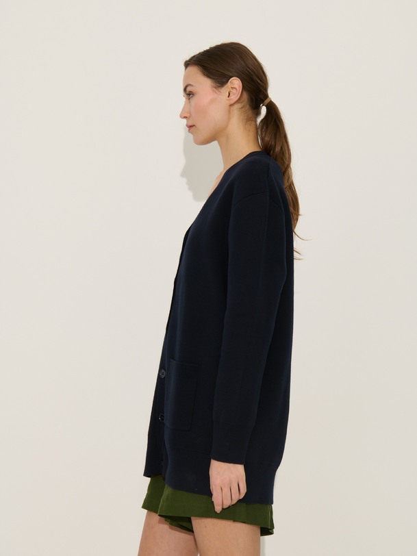 Gilet pedro bleu nuit