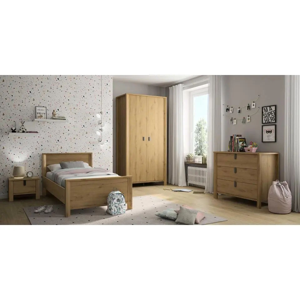 Twijfelaar Lugano - 120x200/190cm - artisan eikdecor