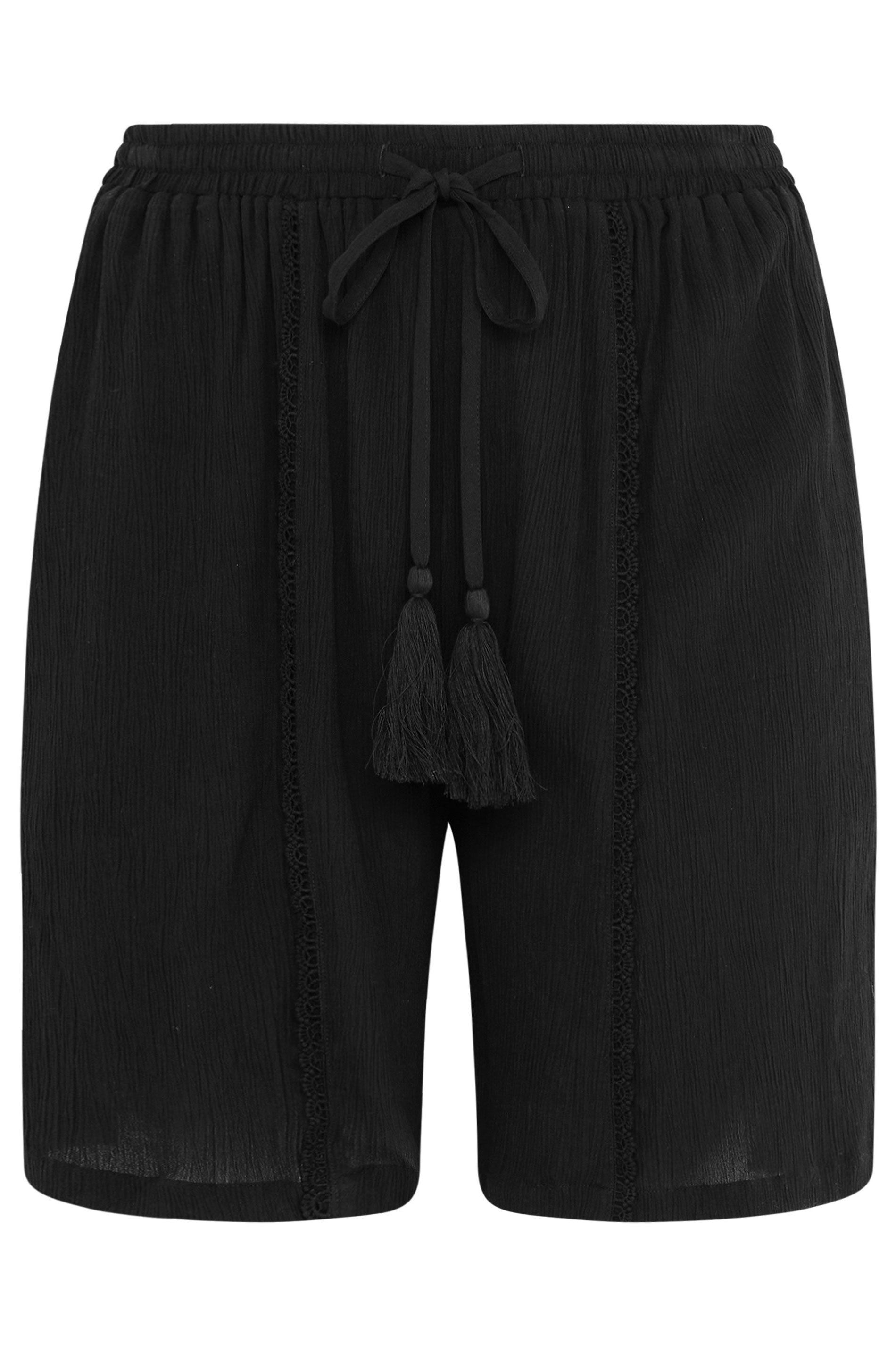 Yours Scallop Trim Shorts