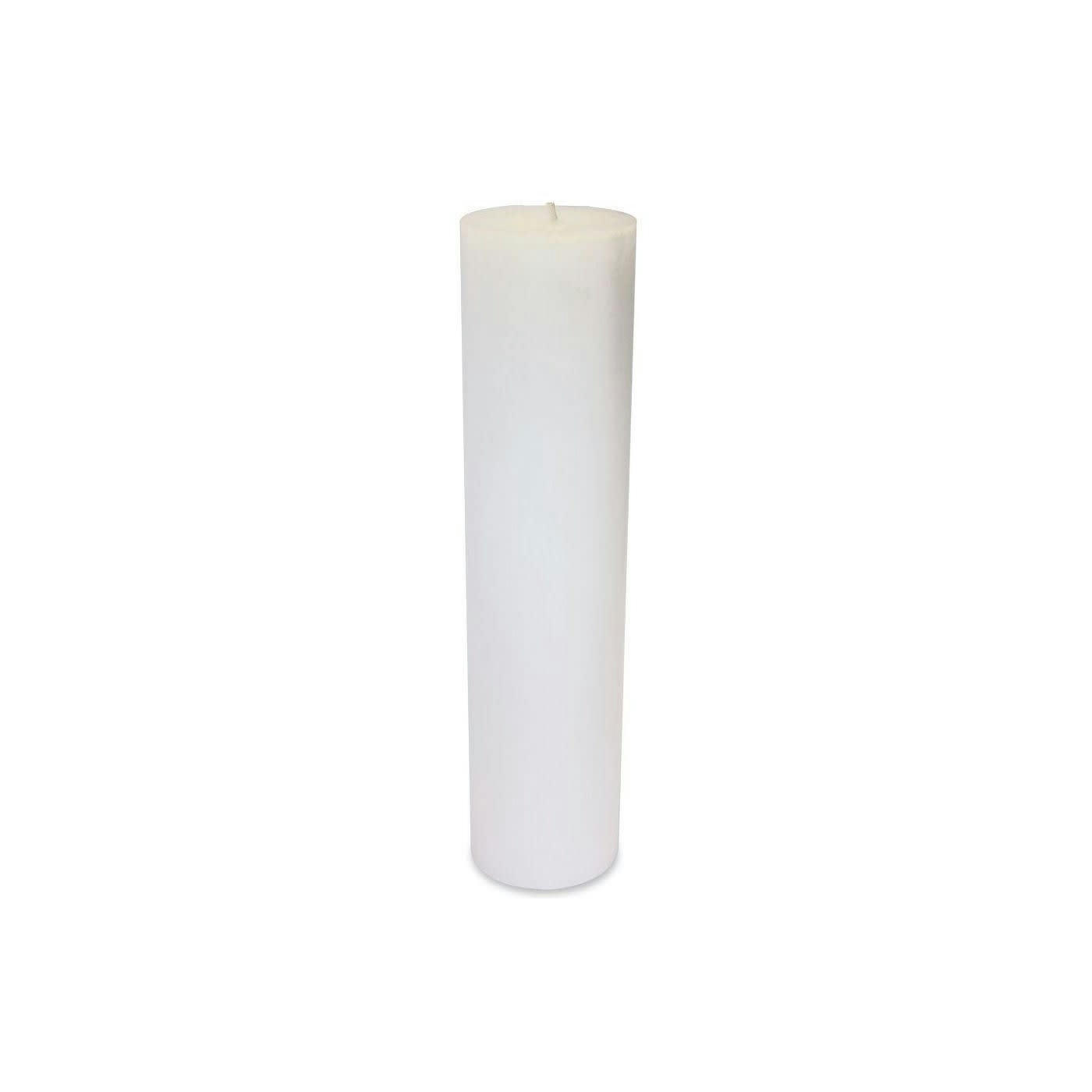 - Bougie blanche pour extérieur D15x65cm