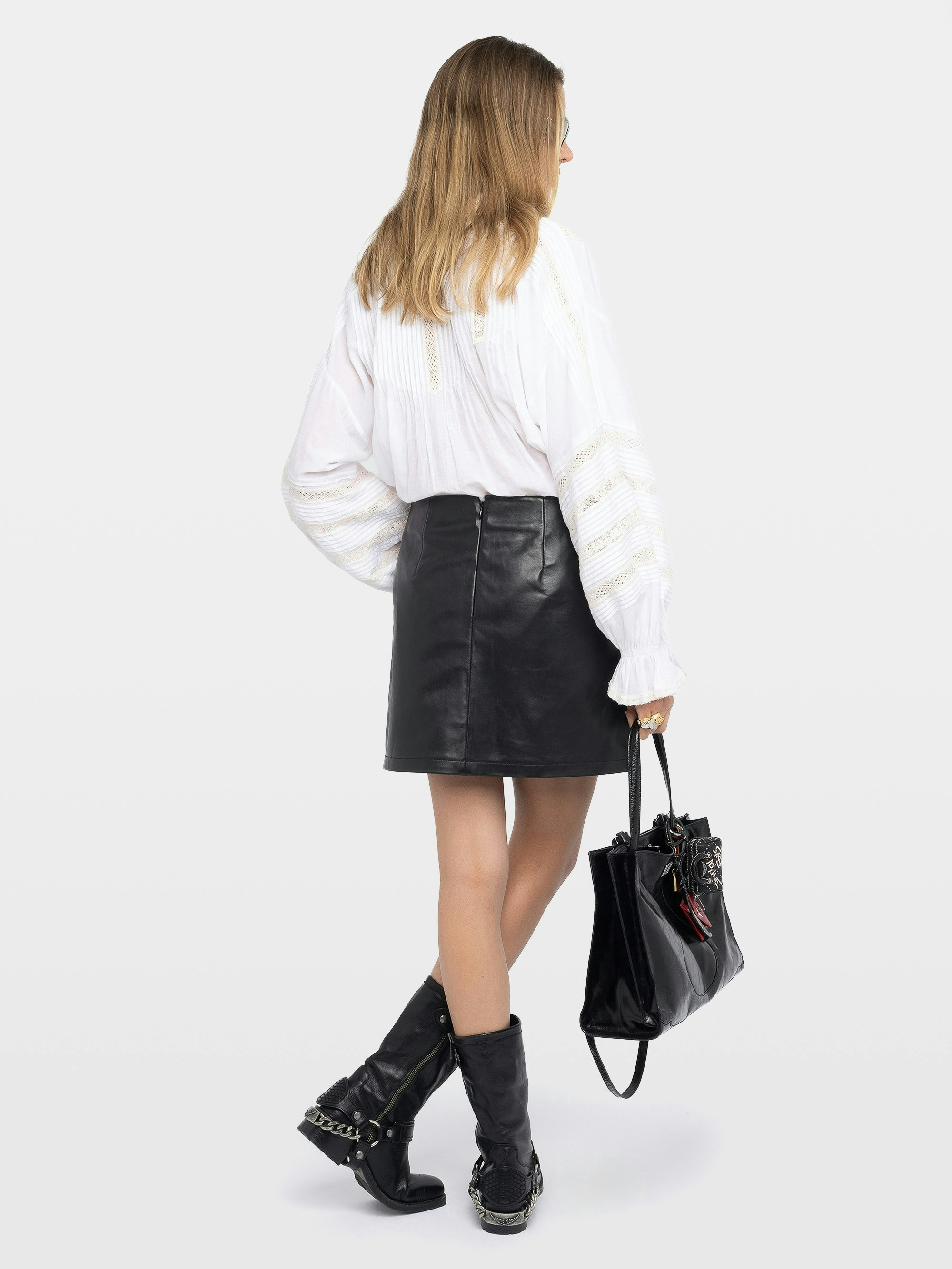 Jupe Jaime Cuir