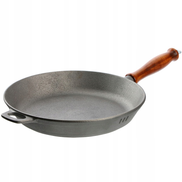 Patelnia Żeliwna Nieprzywieralna Indukcja Gaz 26cm