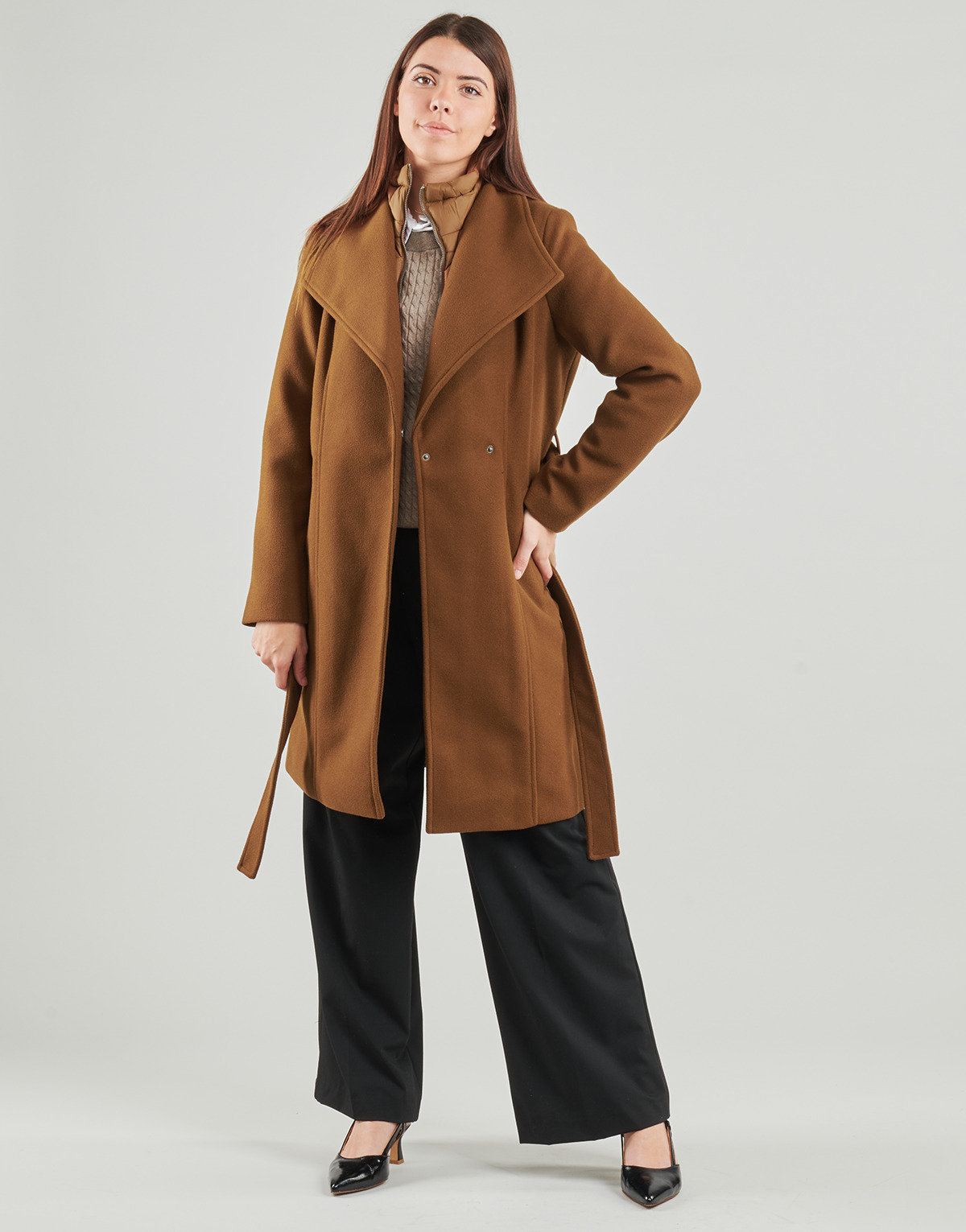 Vero Moda - VMAUTUMNCOLLAR - Brown