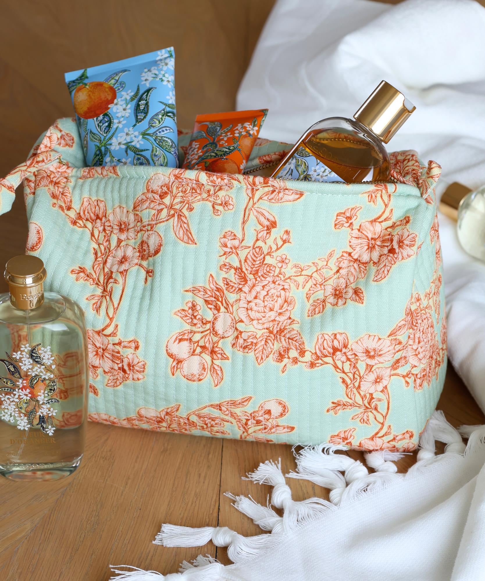 Trousse Toile d' Oranger Ciel - 100% coton