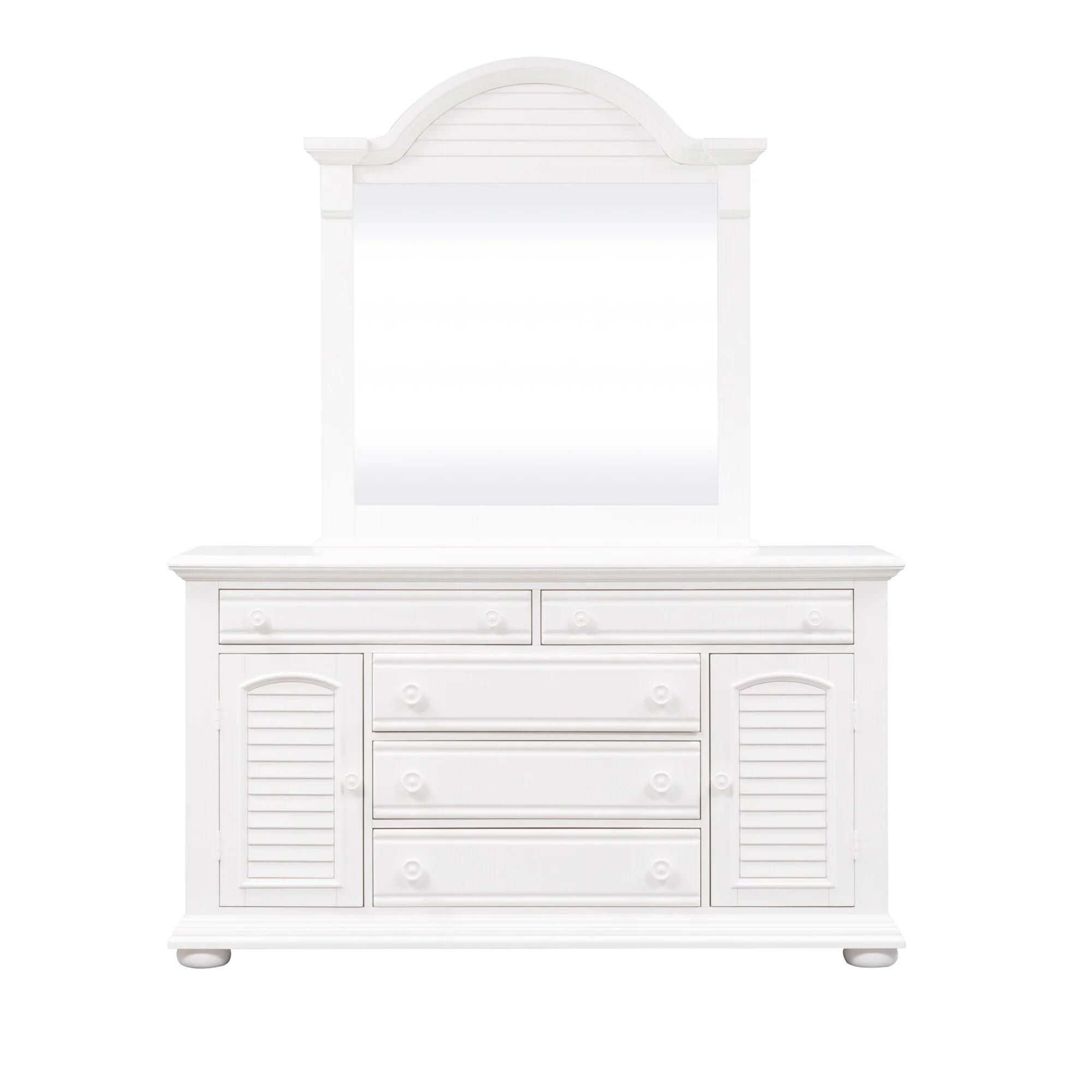 Summer House I Oyster White Dresser & Mirror