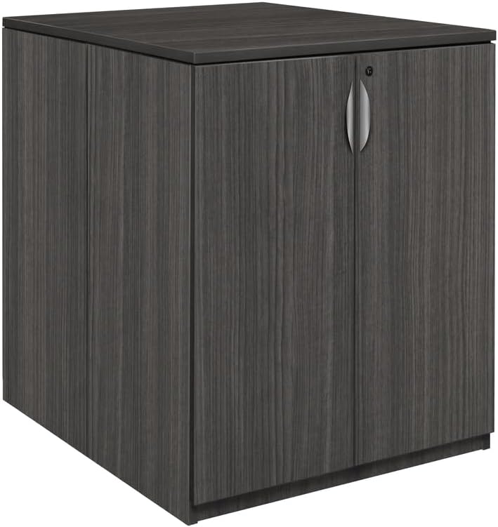 Regency Legacy Stand Up Back to Back Storage Cabinet/Desk- Ash Grey