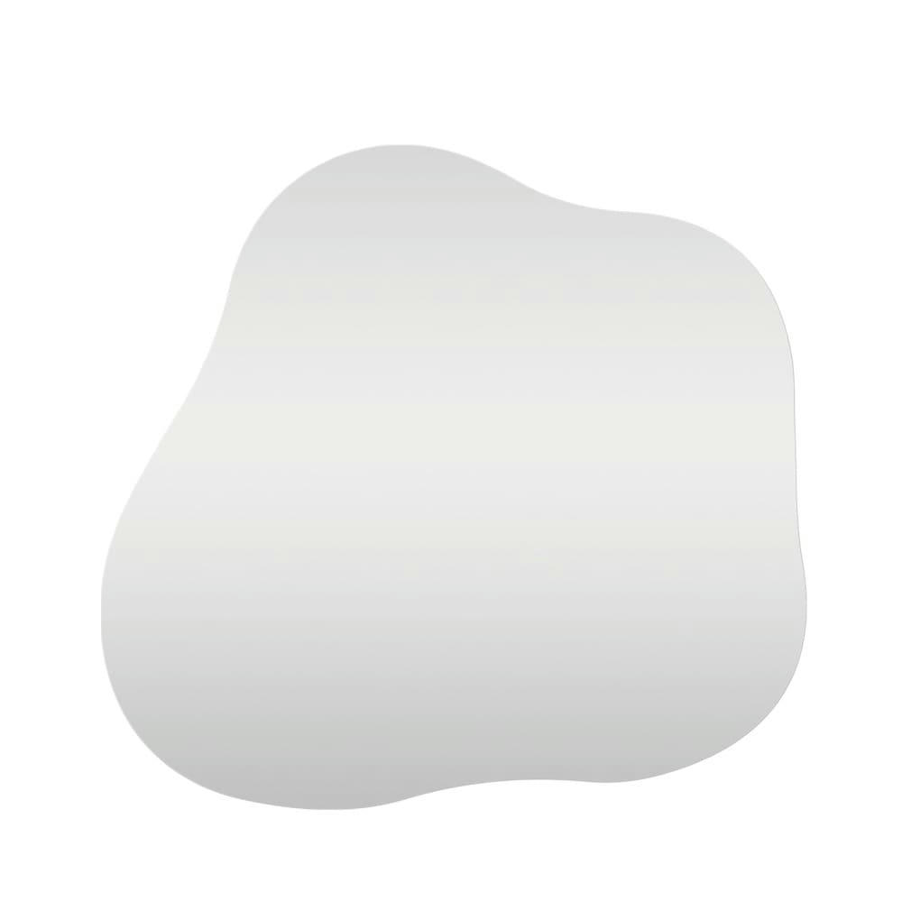 PALERMO - Miroir de forme organique 50x55cm transparent