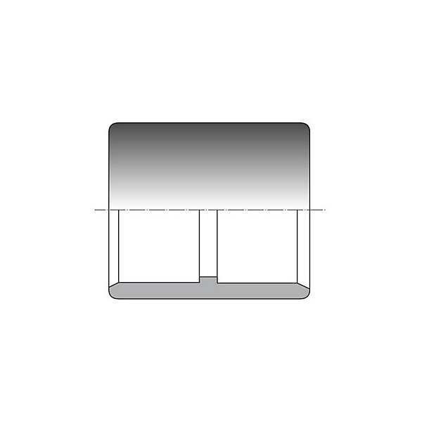 Manchon PVC pression - Femelle / Femelle à coller - Diamètre 32 mm