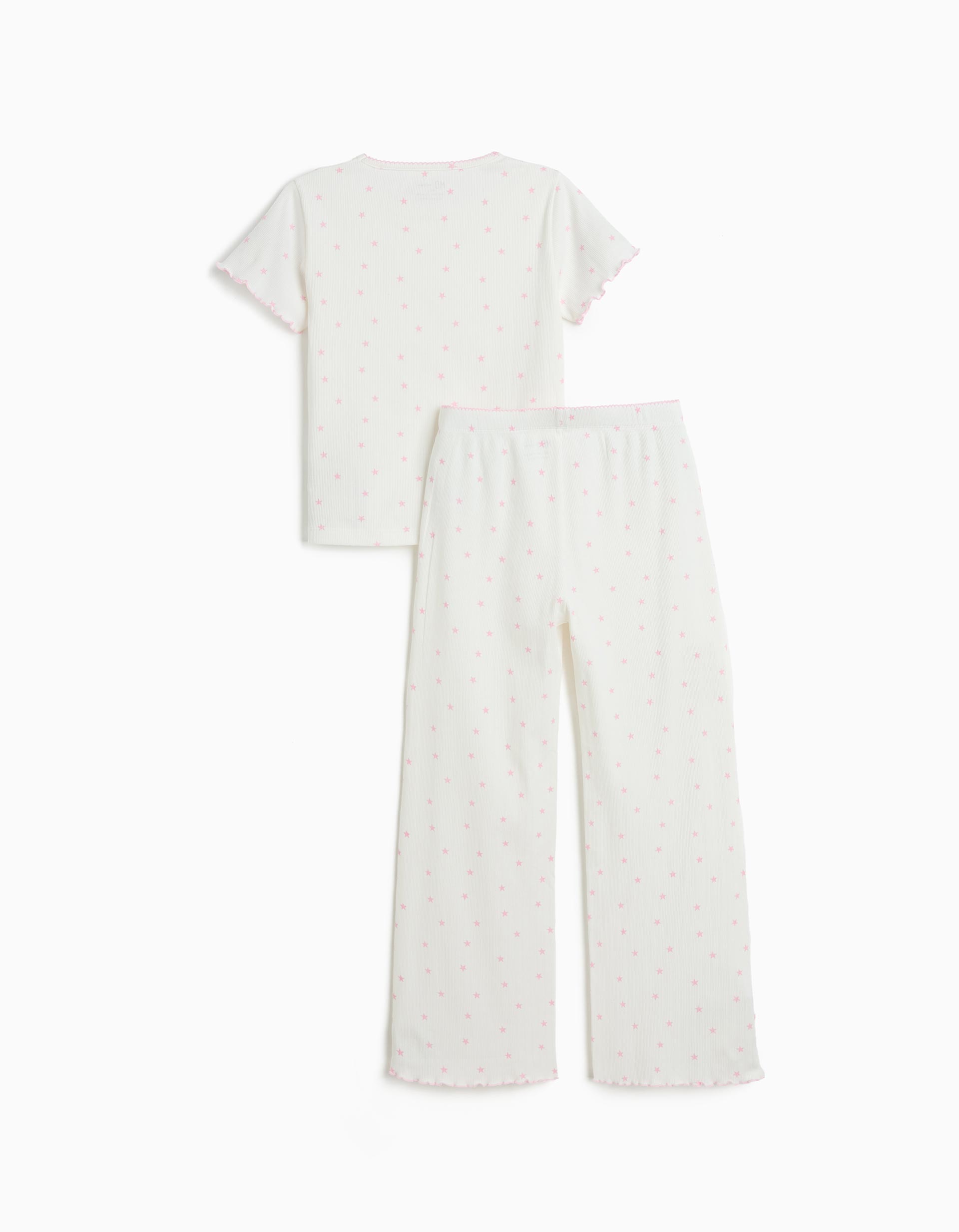 Pijama, Menina, Branco